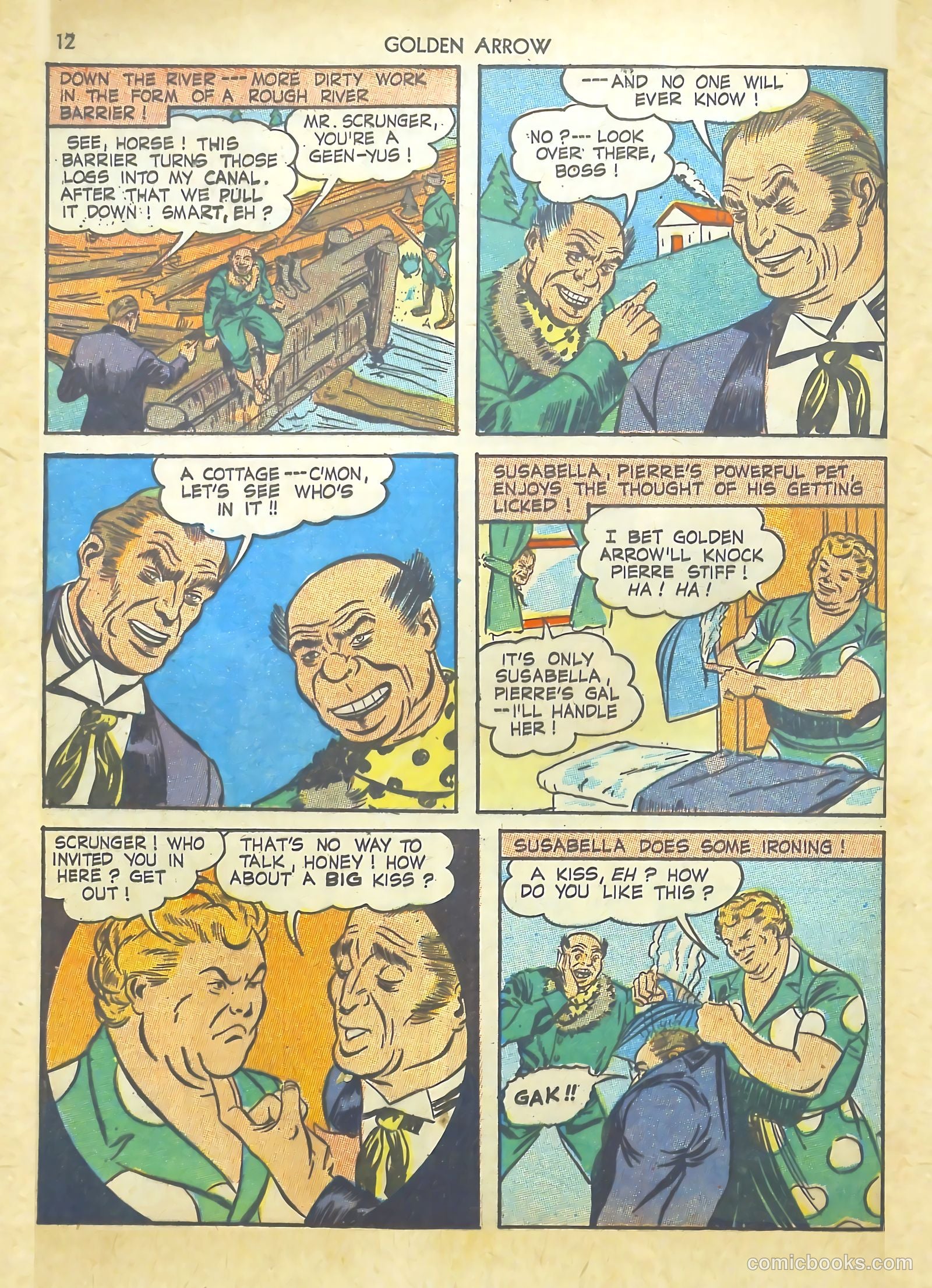 Golden Arrow #2 (1943) — page 12 of 67