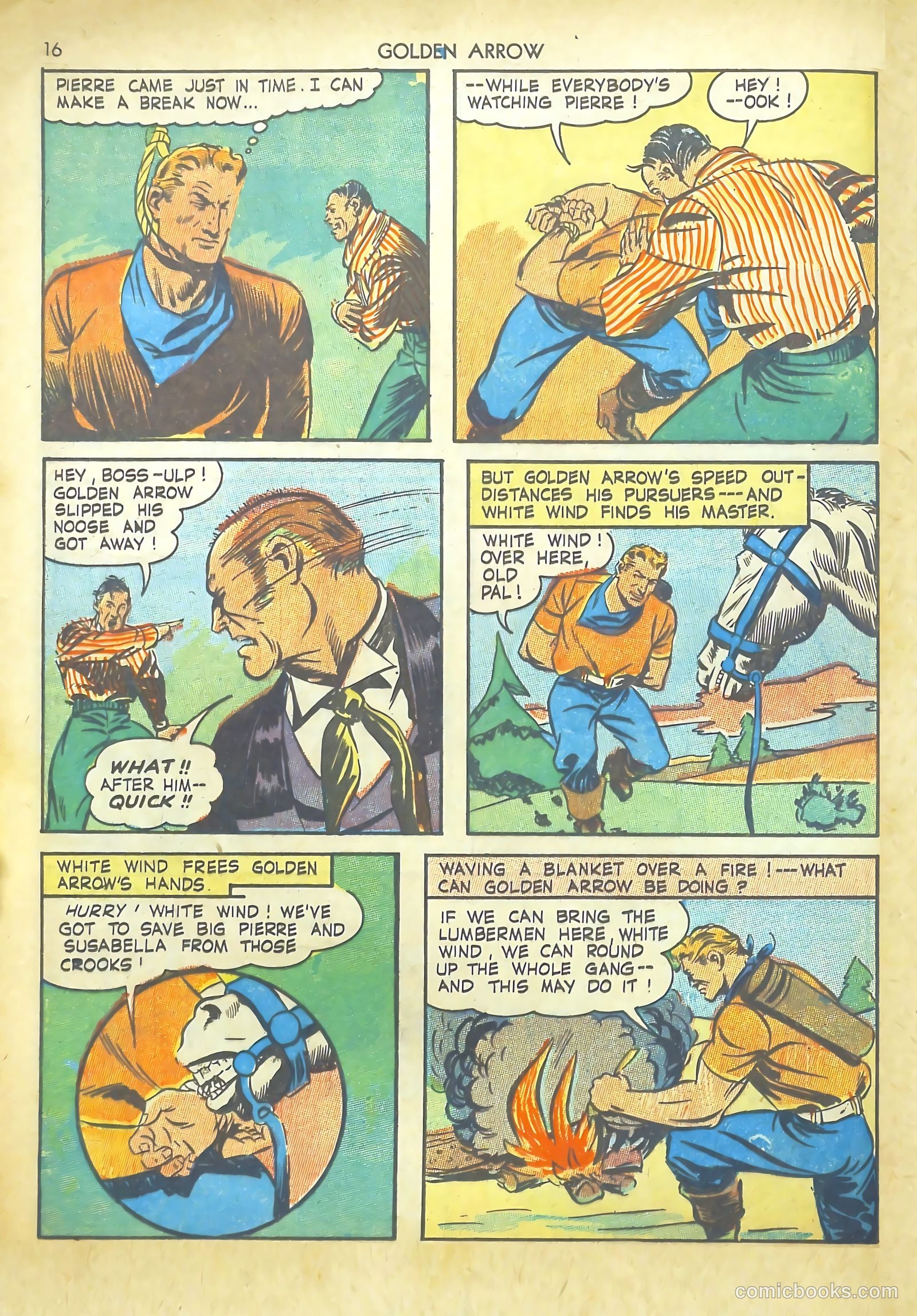 Golden Arrow #2 (1943) — page 16 of 67