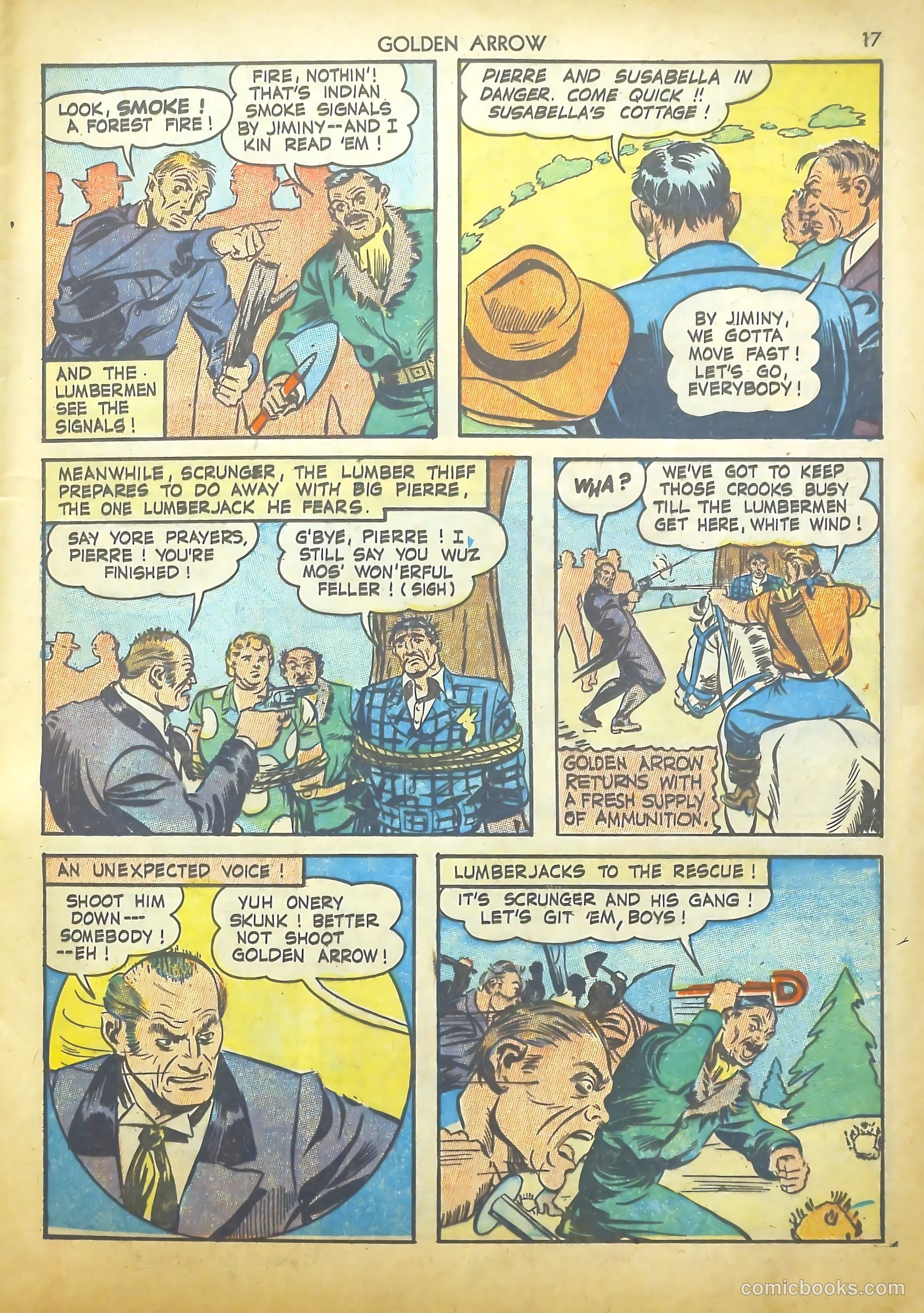 Golden Arrow #2 (1943) — page 17 of 67