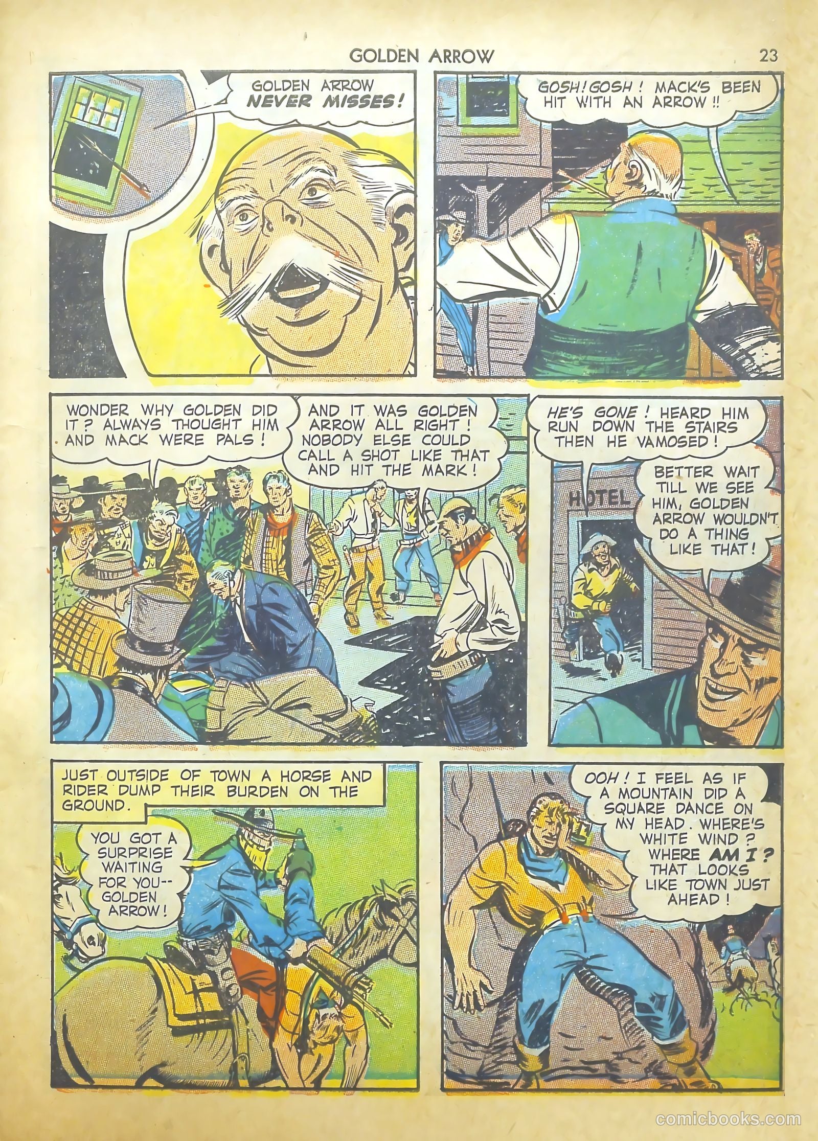 Golden Arrow #2 (1943) — page 23 of 67