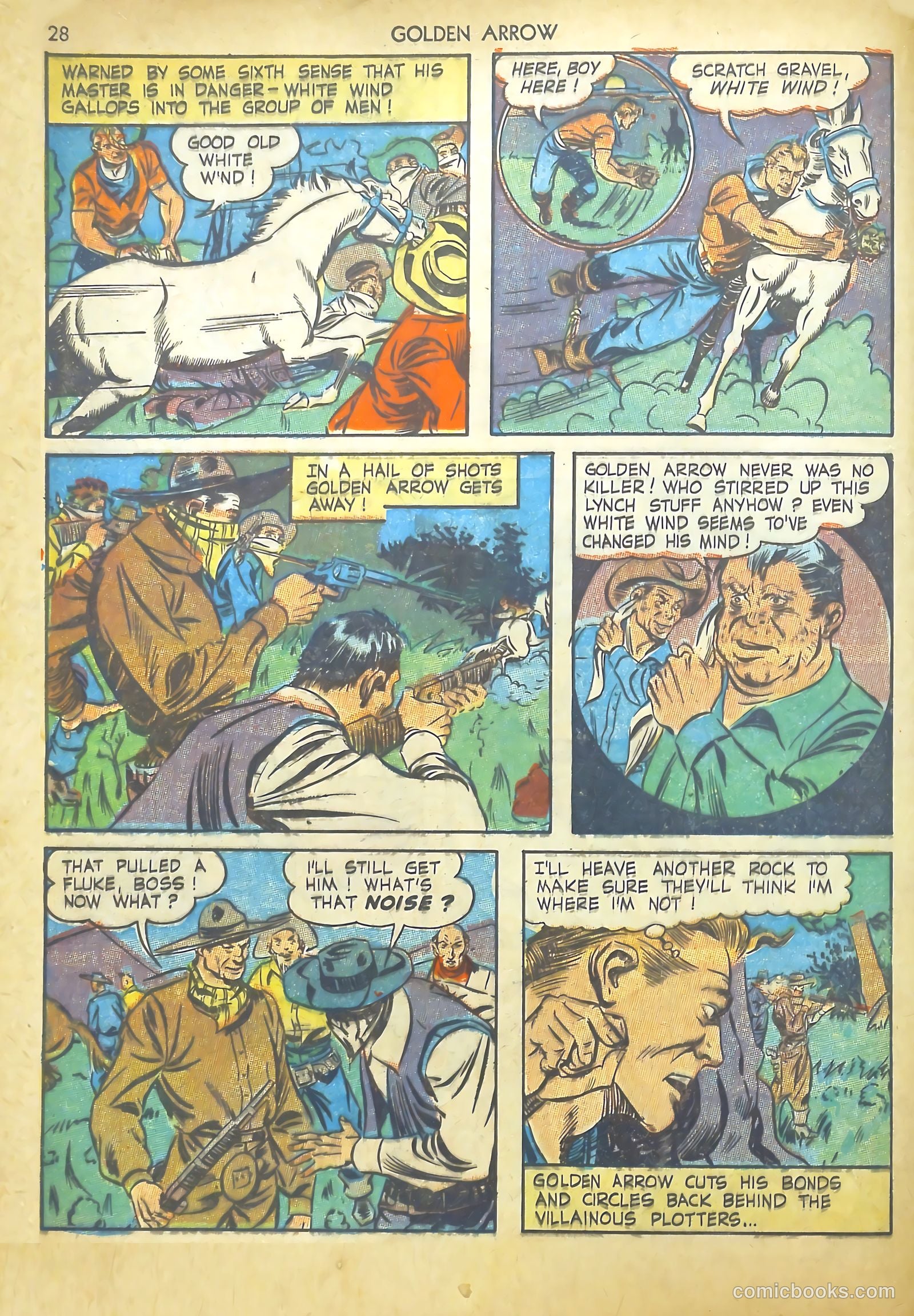 Golden Arrow #2 (1943) — page 28 of 67