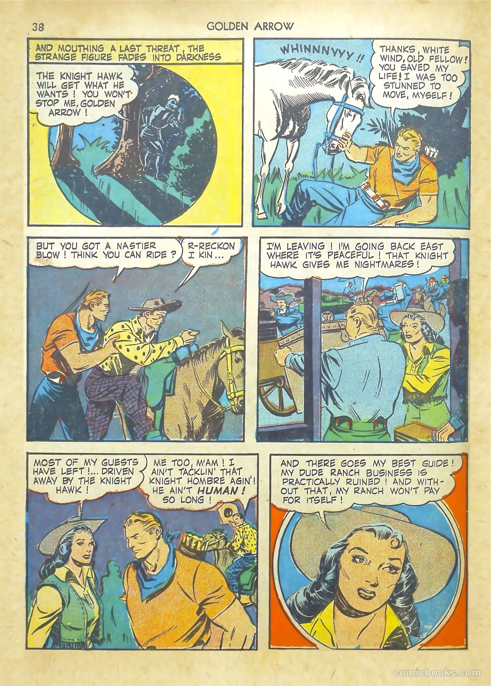 Golden Arrow #2 (1943) — page 37 of 67