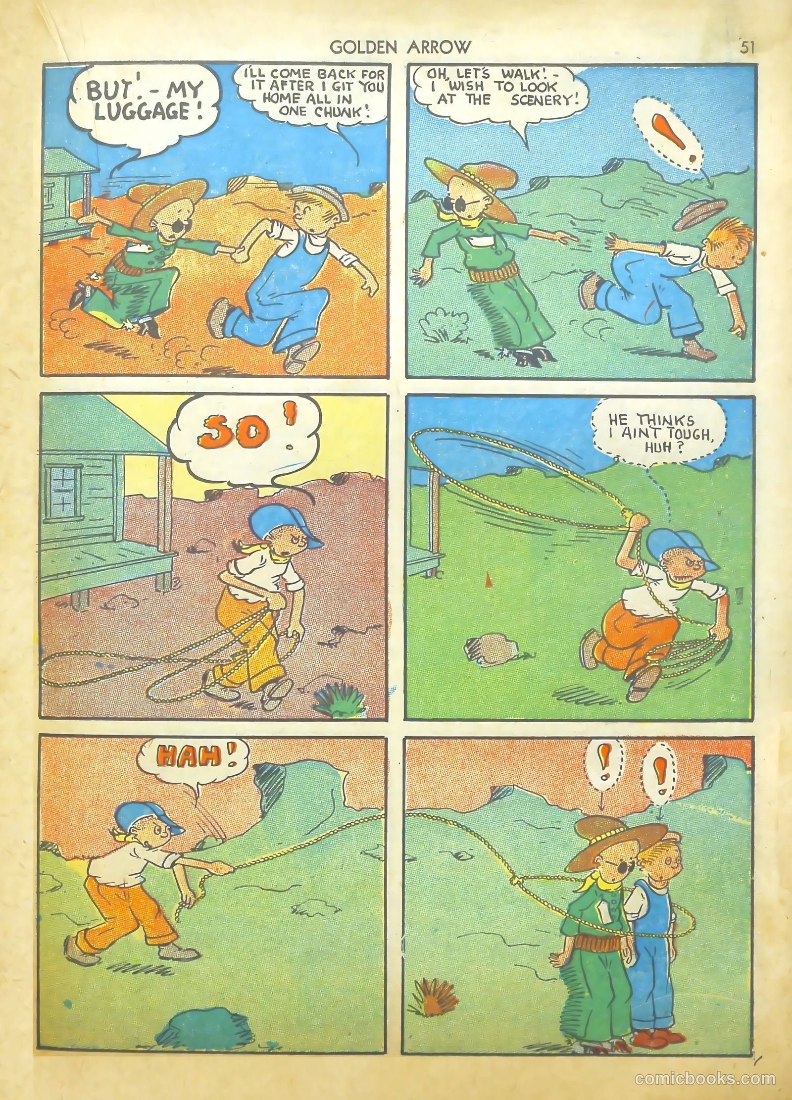 Golden Arrow #2 (1943) — page 50 of 67