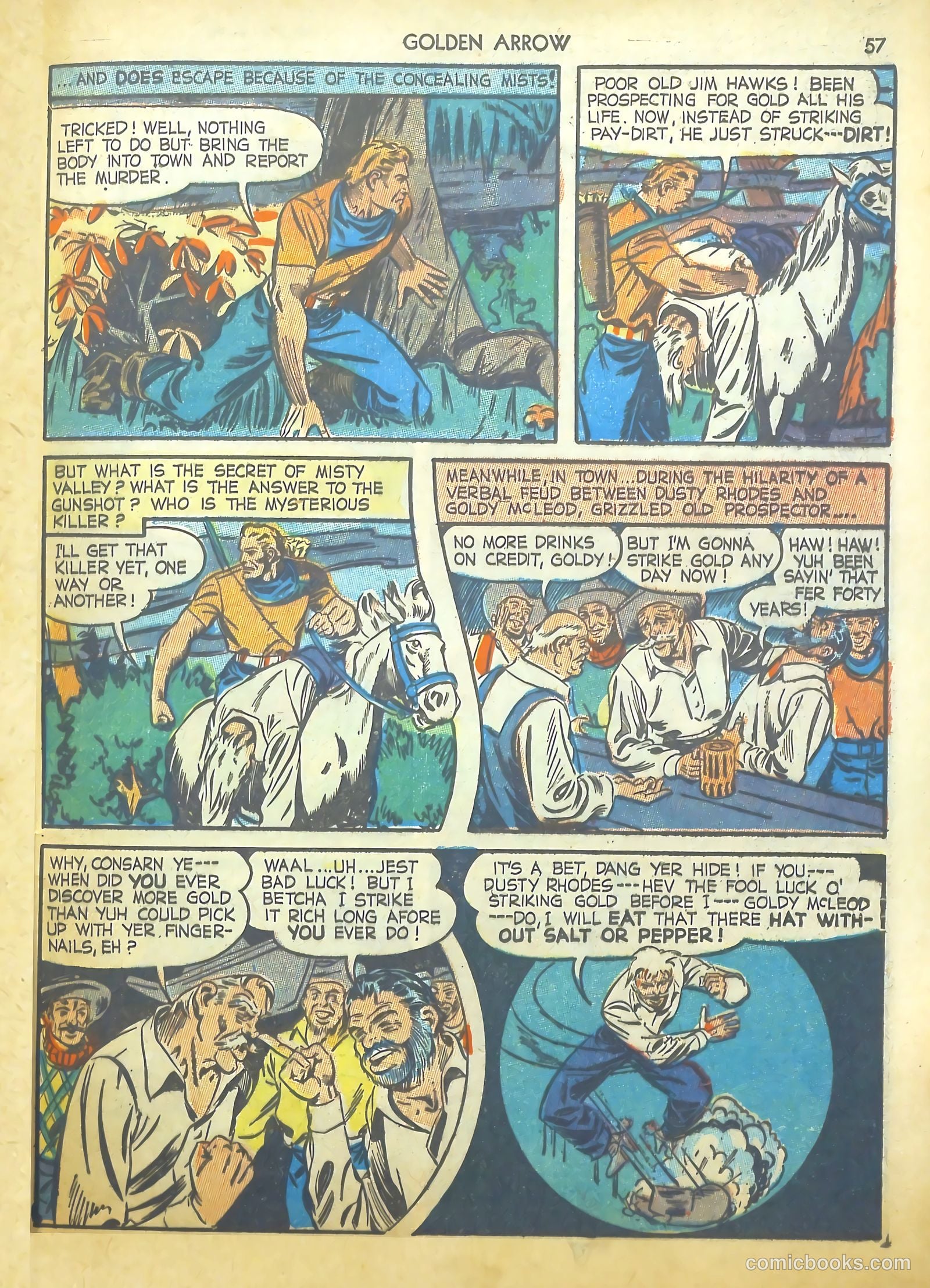 Golden Arrow #2 (1943) — page 56 of 67