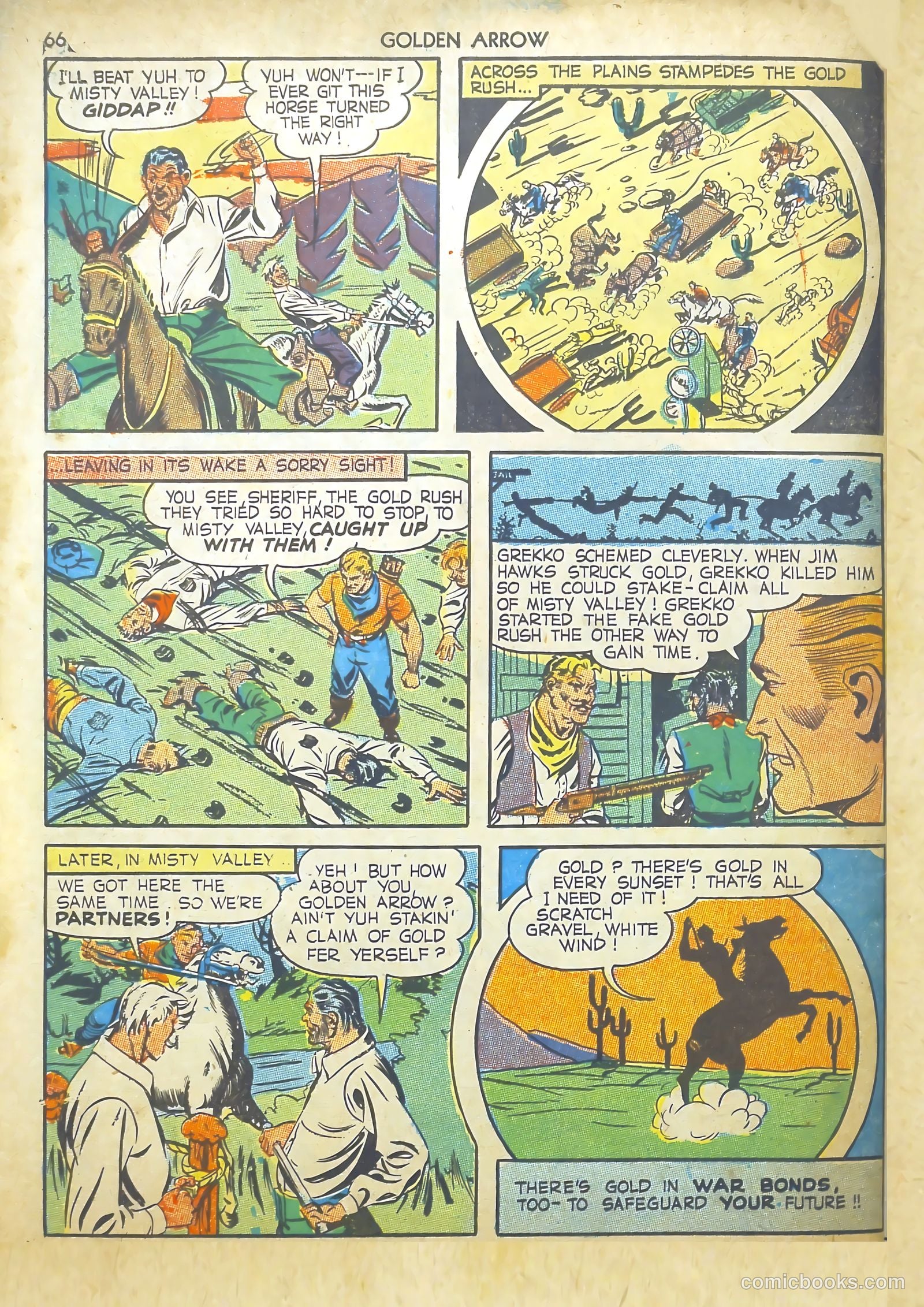 Golden Arrow #2 (1943) — page 65 of 67