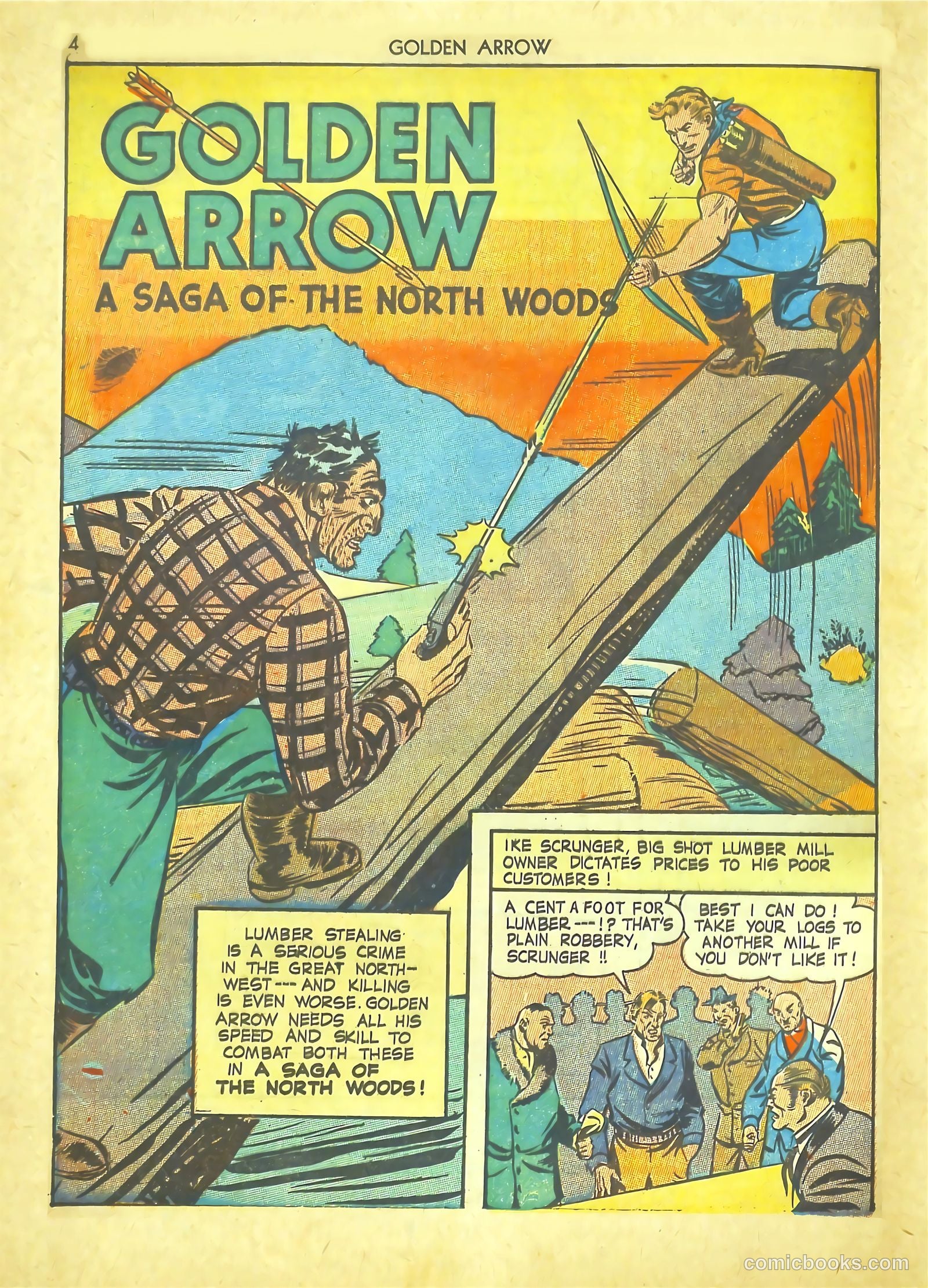 Golden Arrow #2 (1943) — page 4 of 67