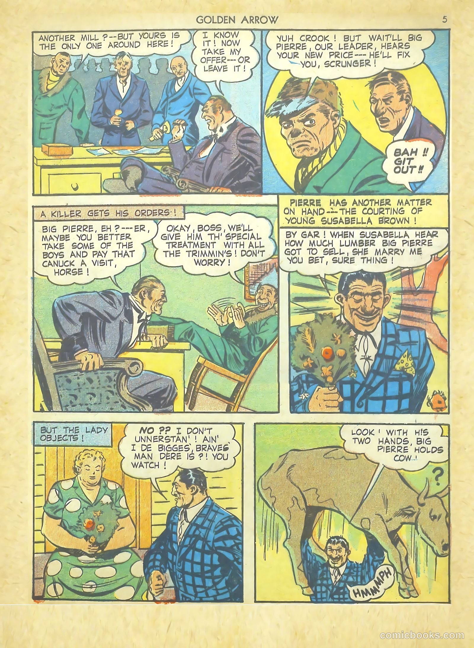 Golden Arrow #2 (1943) — page 5 of 67