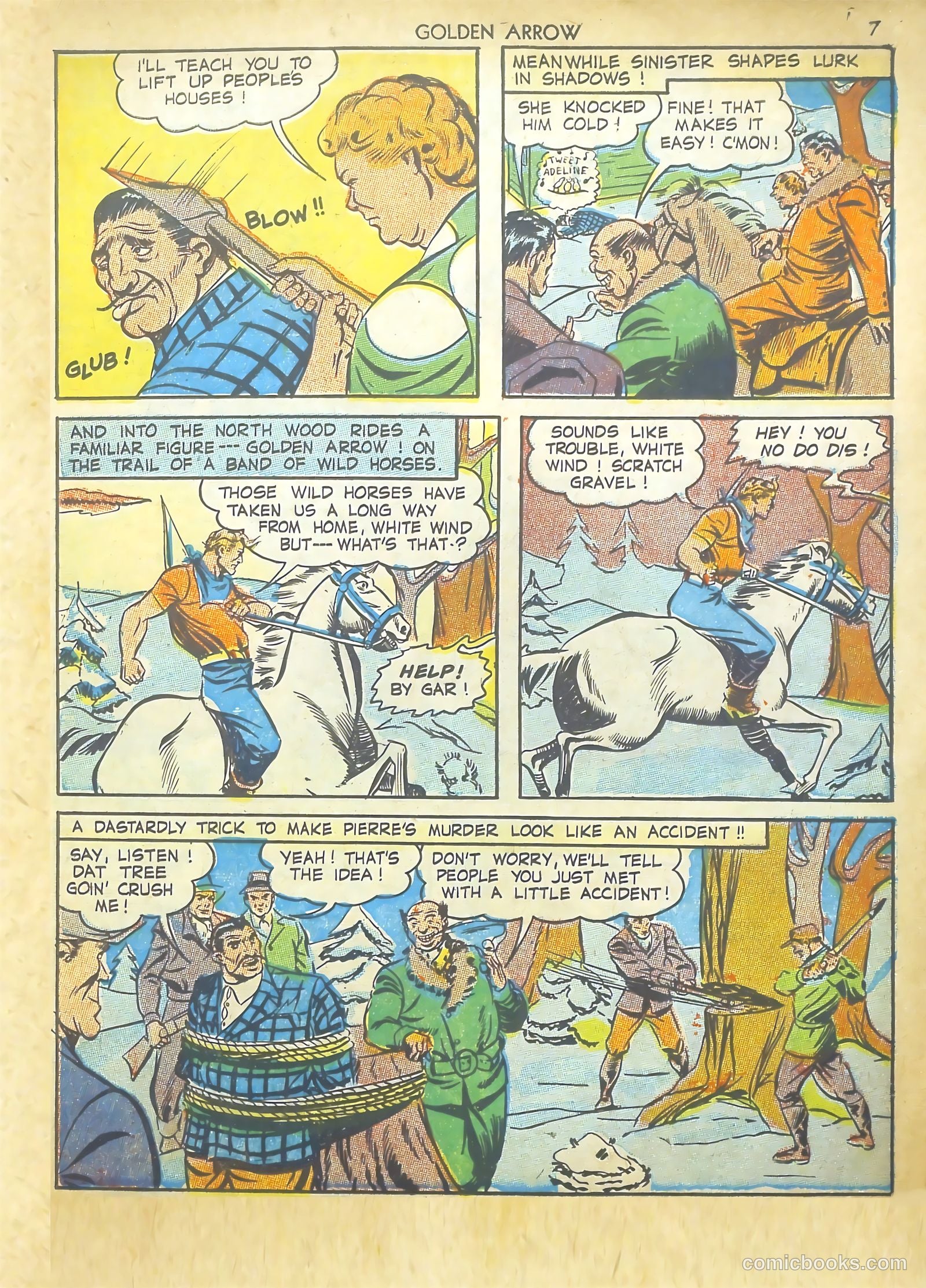 Golden Arrow #2 (1943) — page 7 of 67