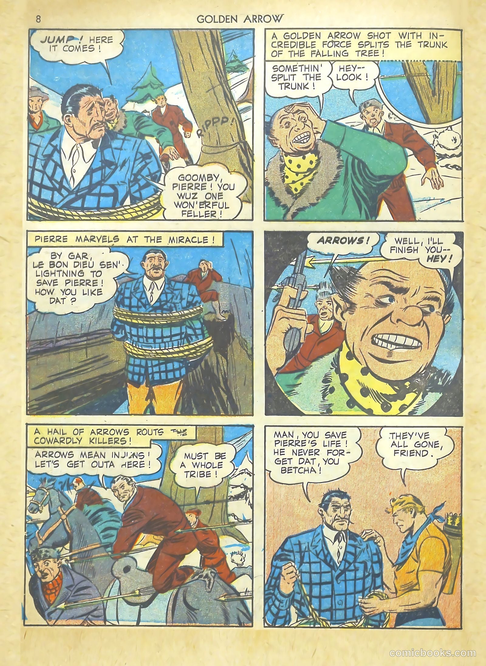 Golden Arrow #2 (1943) — page 8 of 67