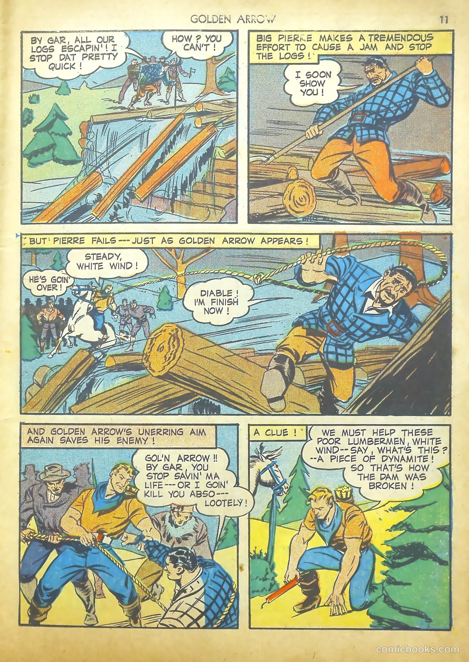 Golden Arrow #2 (1943) — page 11 of 67