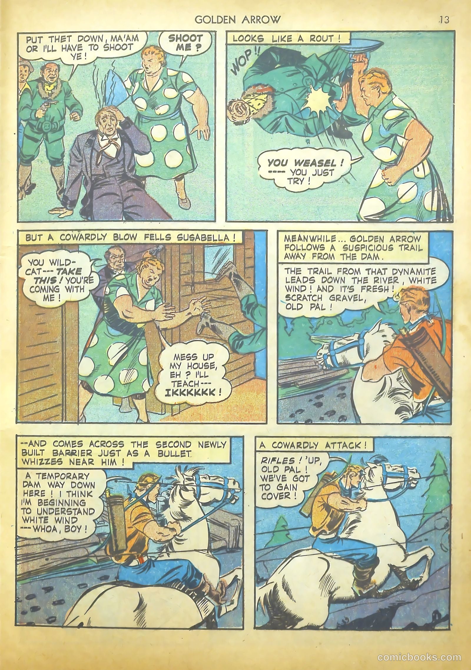Golden Arrow #2 (1943) — page 13 of 67