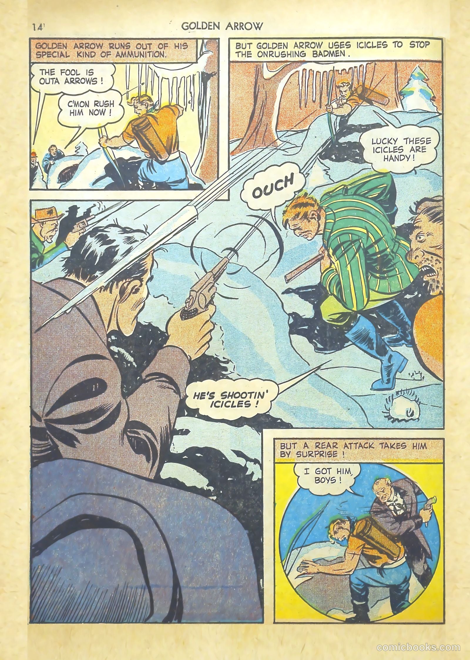 Golden Arrow #2 (1943) — page 14 of 67