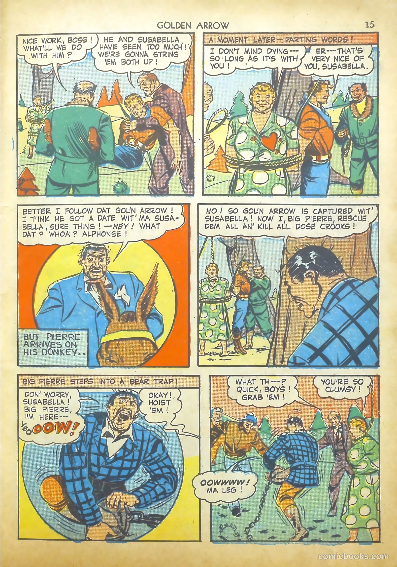 Golden Arrow #2 (1943) — page 15 of 67