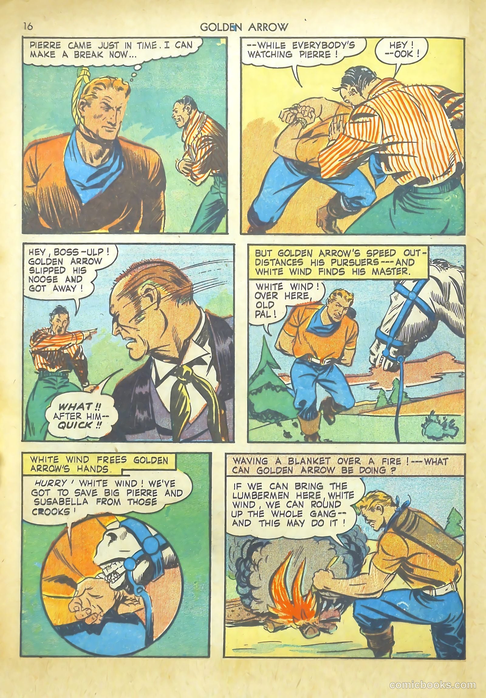 Golden Arrow #2 (1943) — page 16 of 67