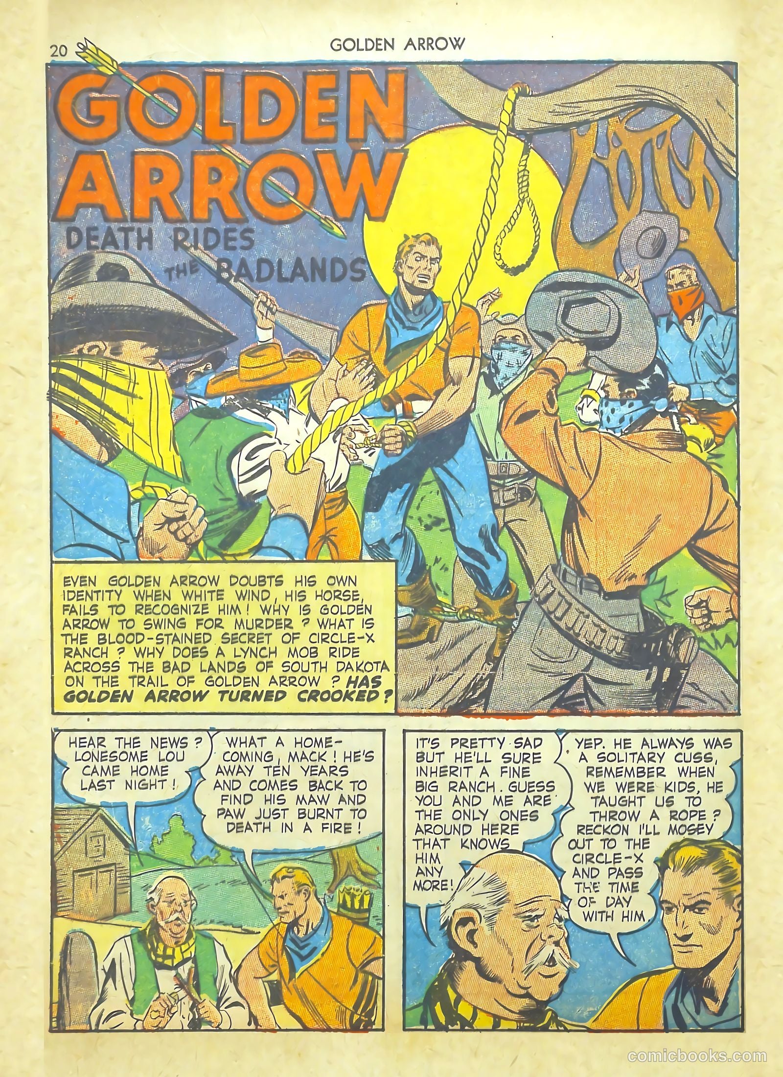 Golden Arrow #2 (1943) — page 20 of 67