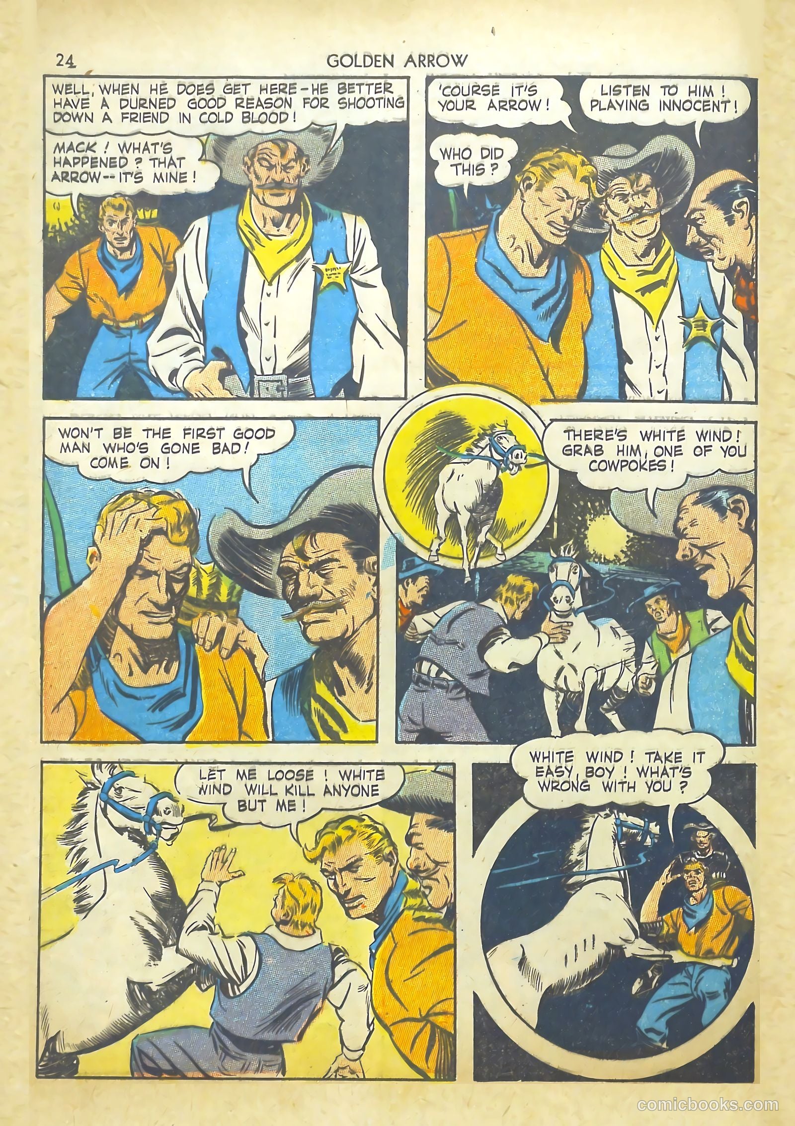 Golden Arrow #2 (1943) — page 24 of 67