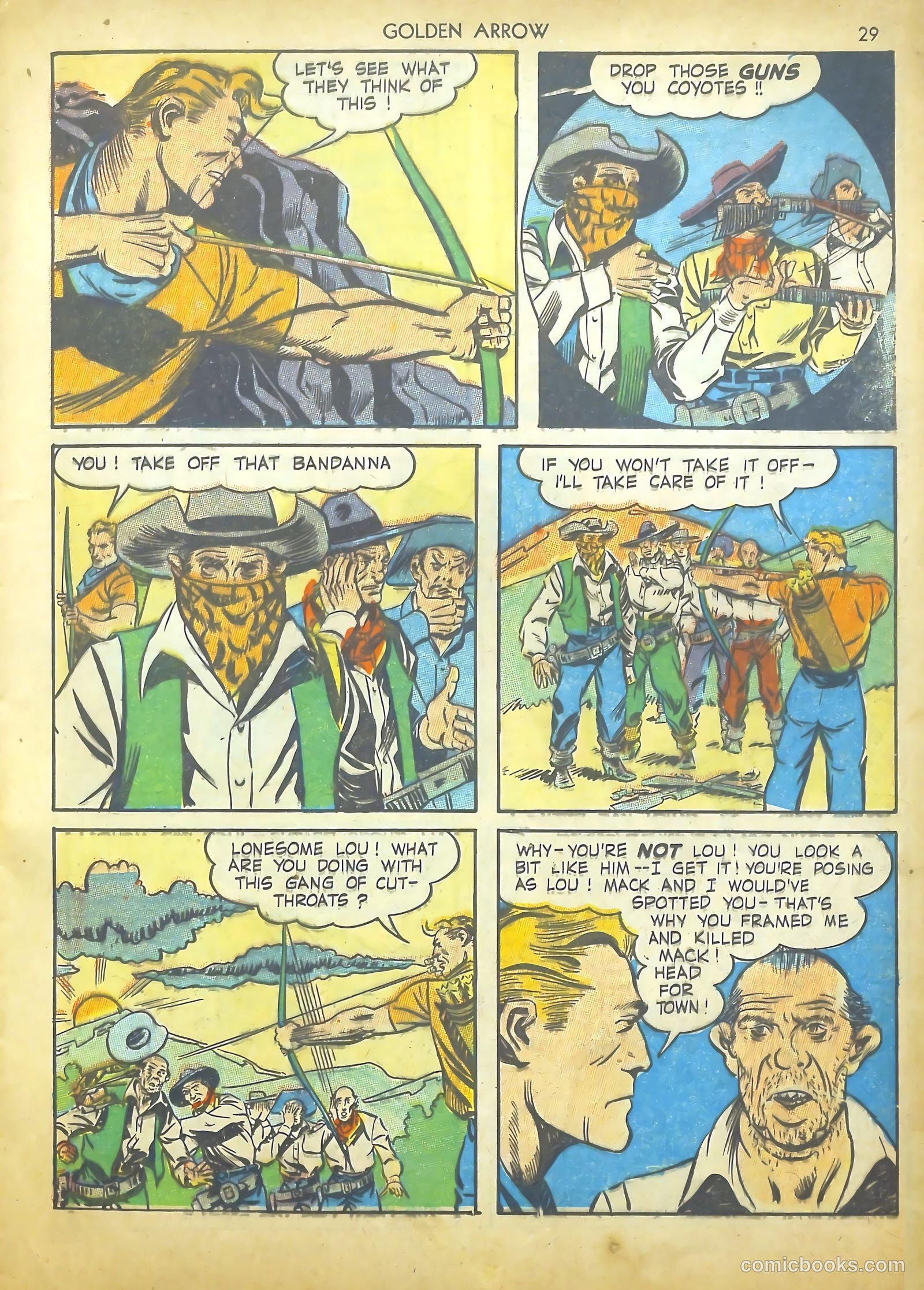Golden Arrow #2 (1943) — page 29 of 67