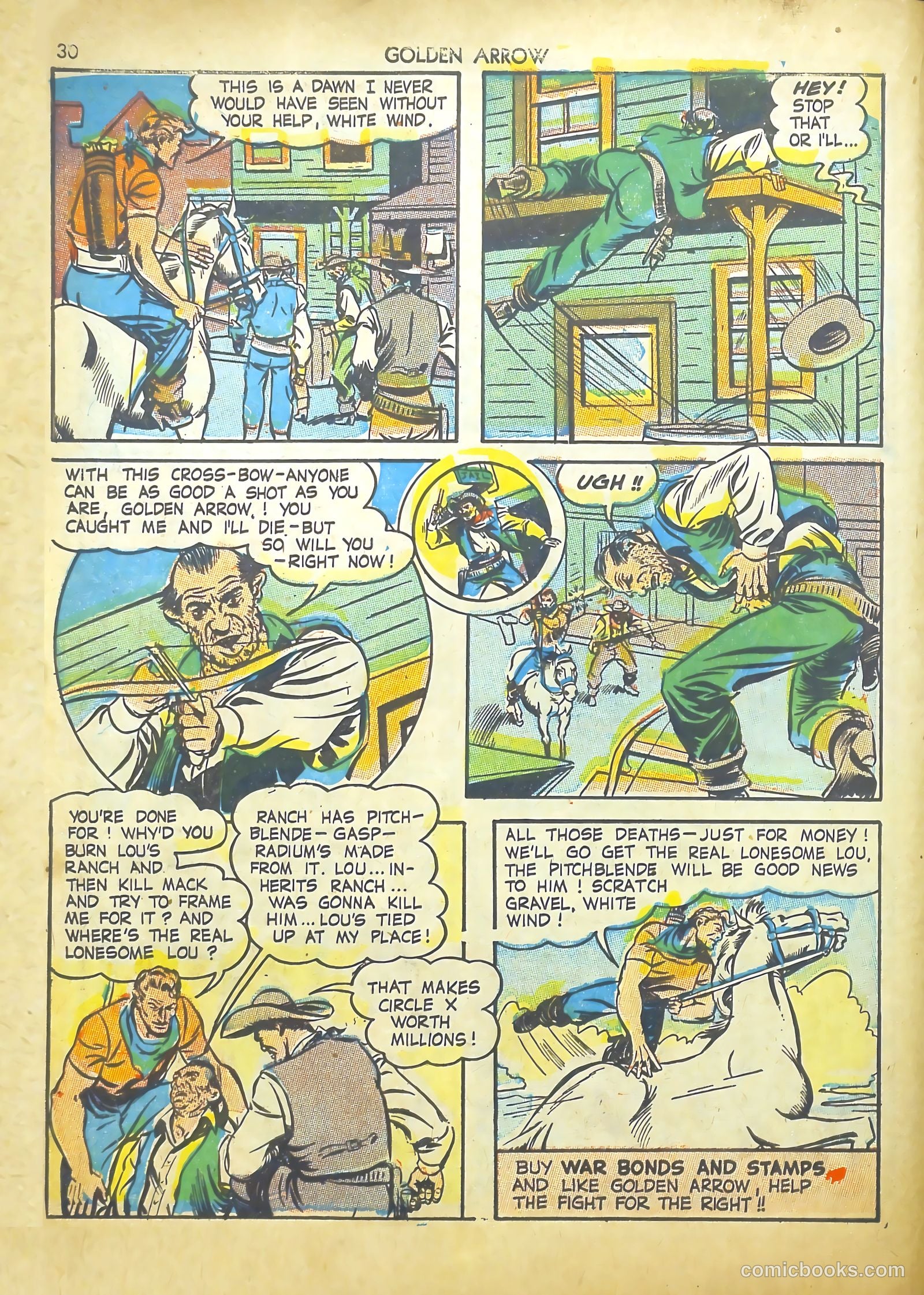 Golden Arrow #2 (1943) — page 30 of 67