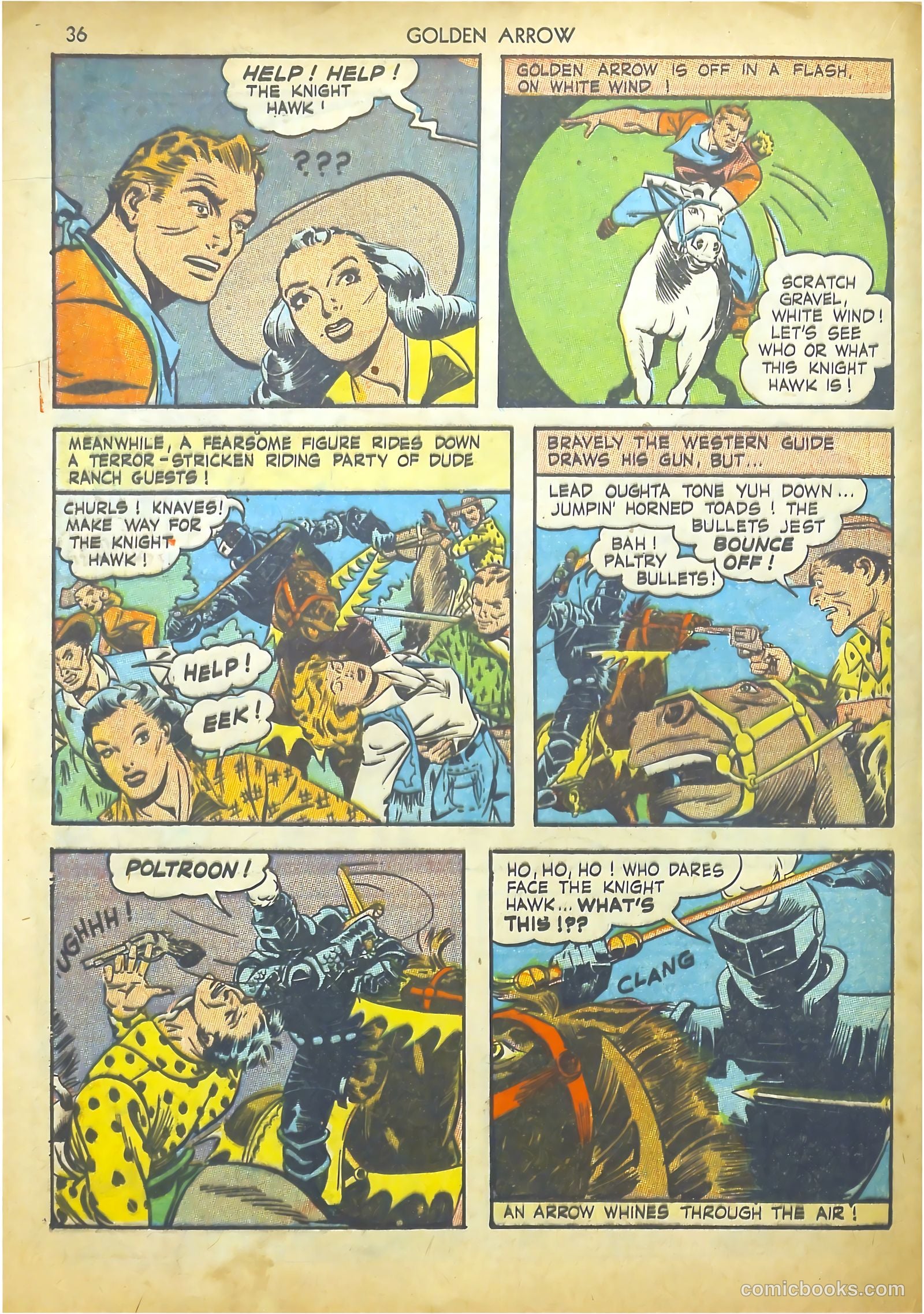 Golden Arrow #2 (1943) — page 35 of 67