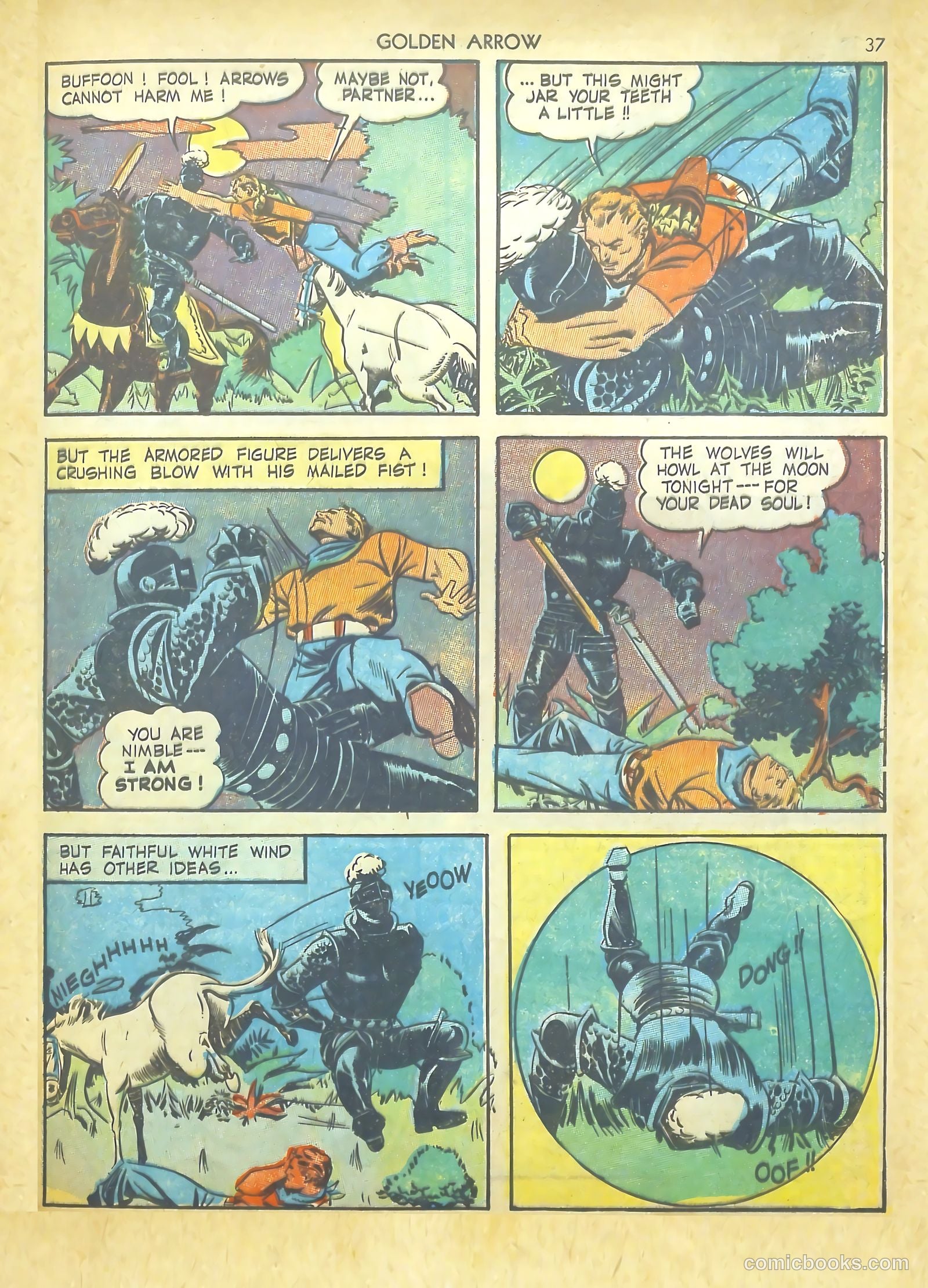Golden Arrow #2 (1943) — page 36 of 67