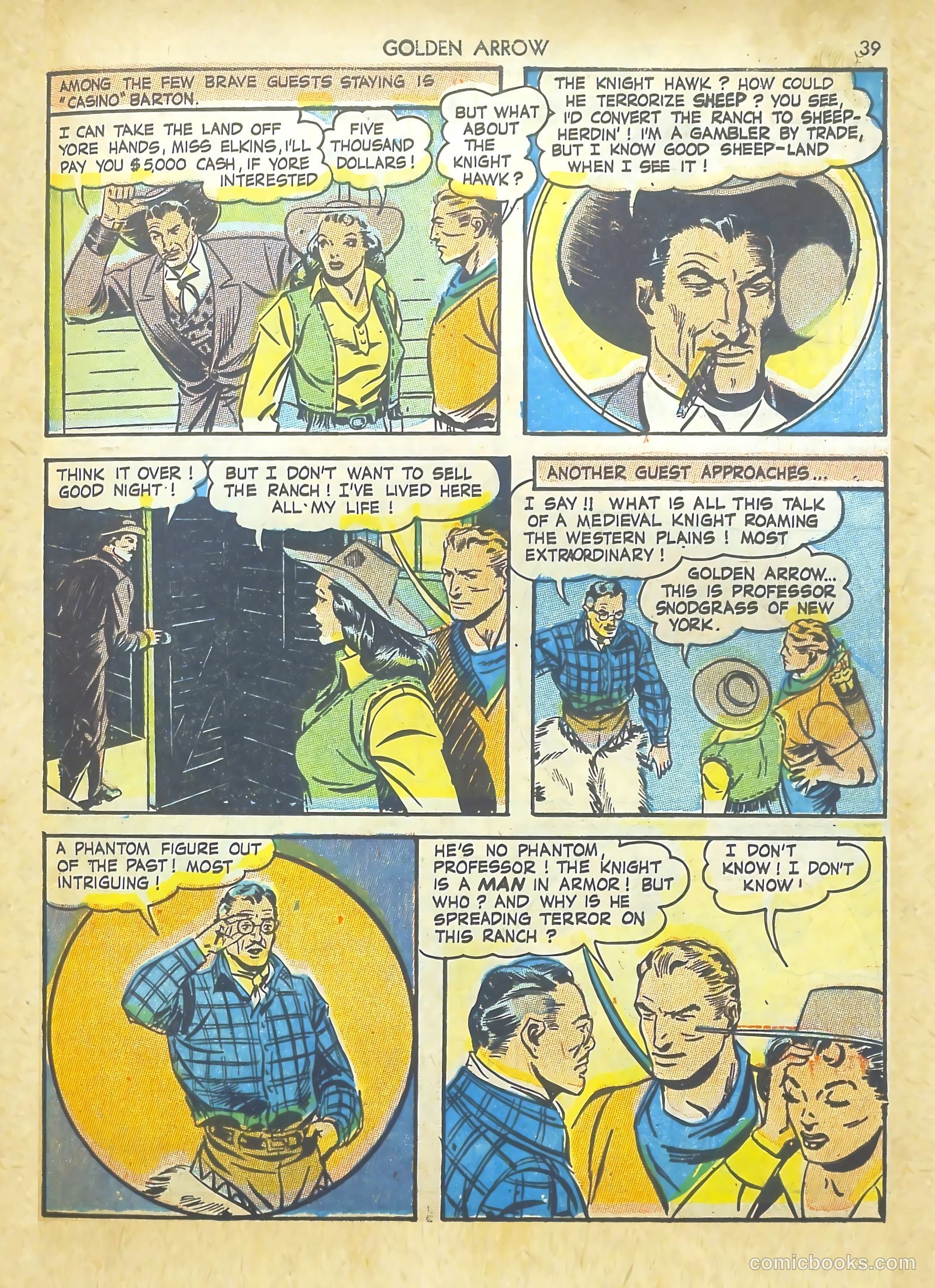 Golden Arrow #2 (1943) — page 38 of 67