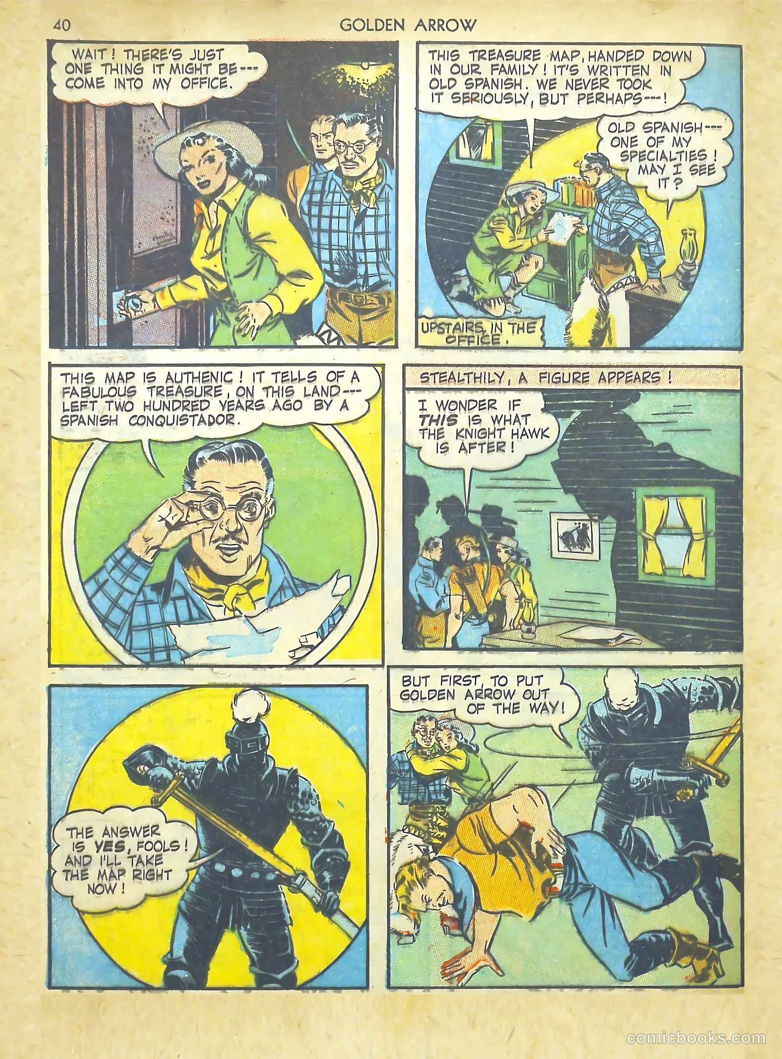 Golden Arrow #2 (1943) — page 39 of 67