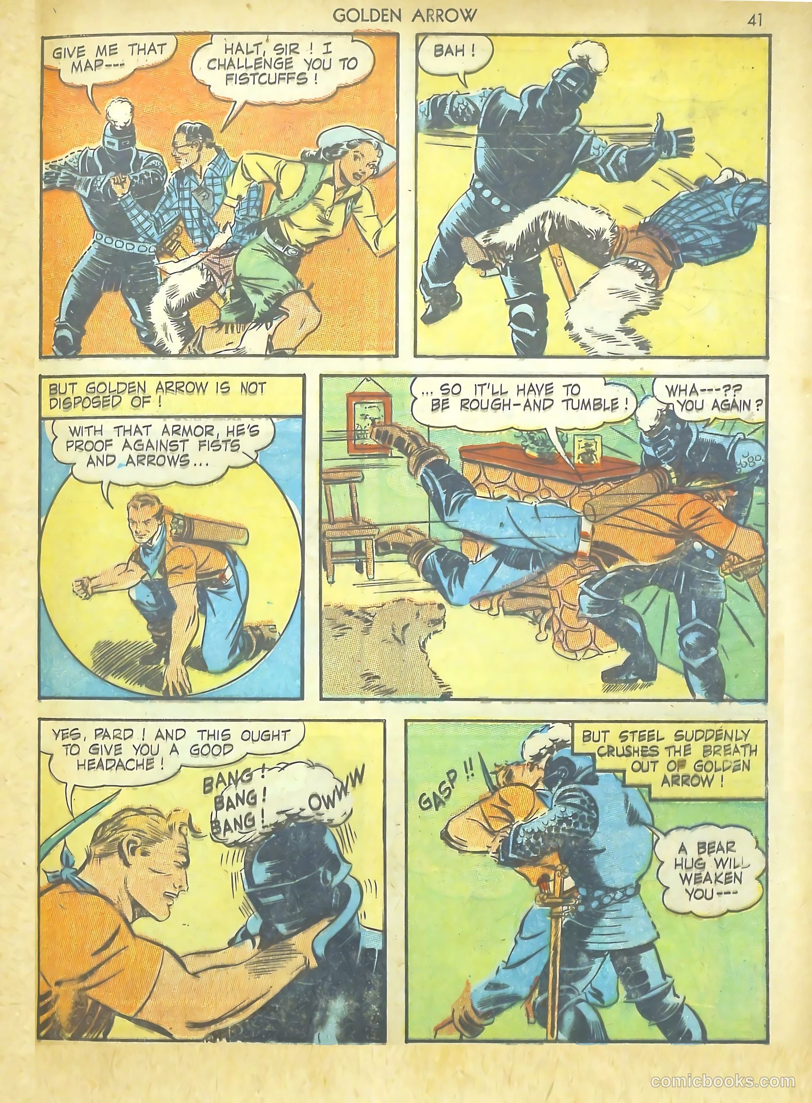 Golden Arrow #2 (1943) — page 40 of 67