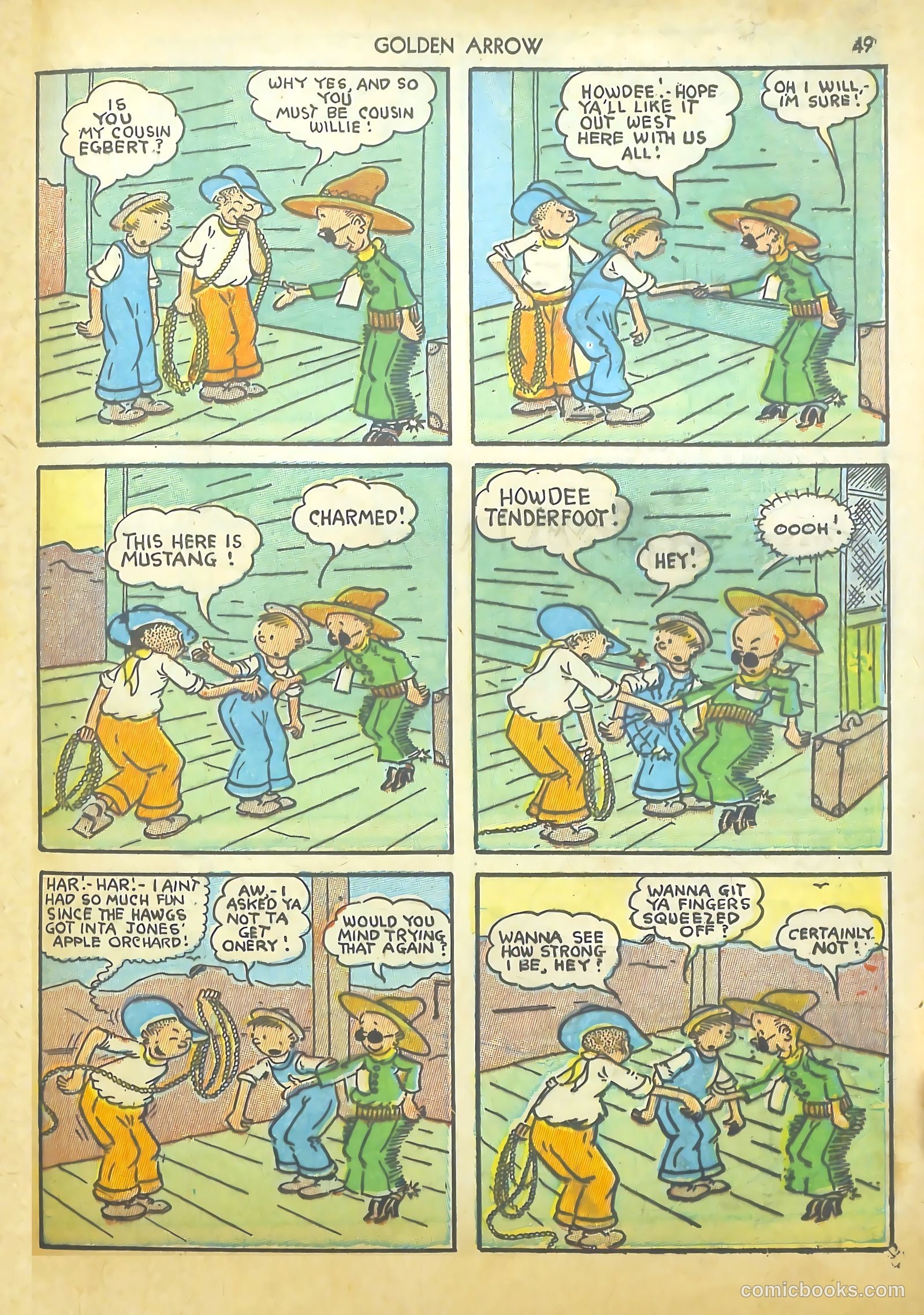 Golden Arrow #2 (1943) — page 48 of 67
