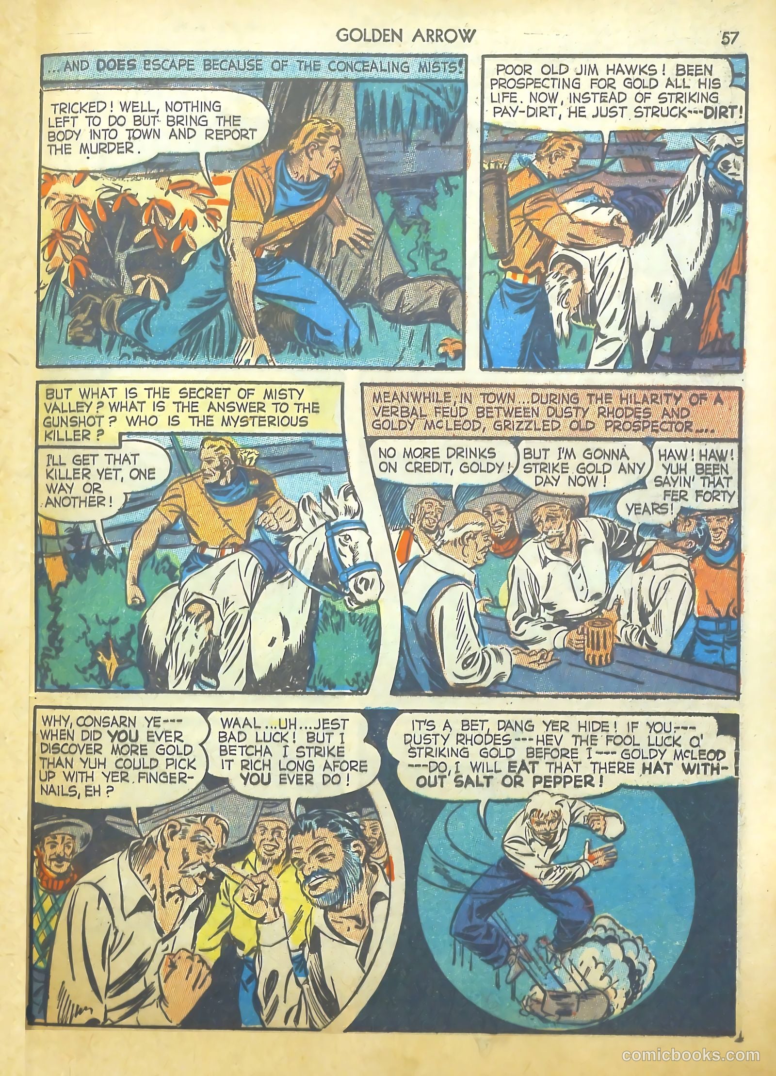 Golden Arrow #2 (1943) — page 56 of 67