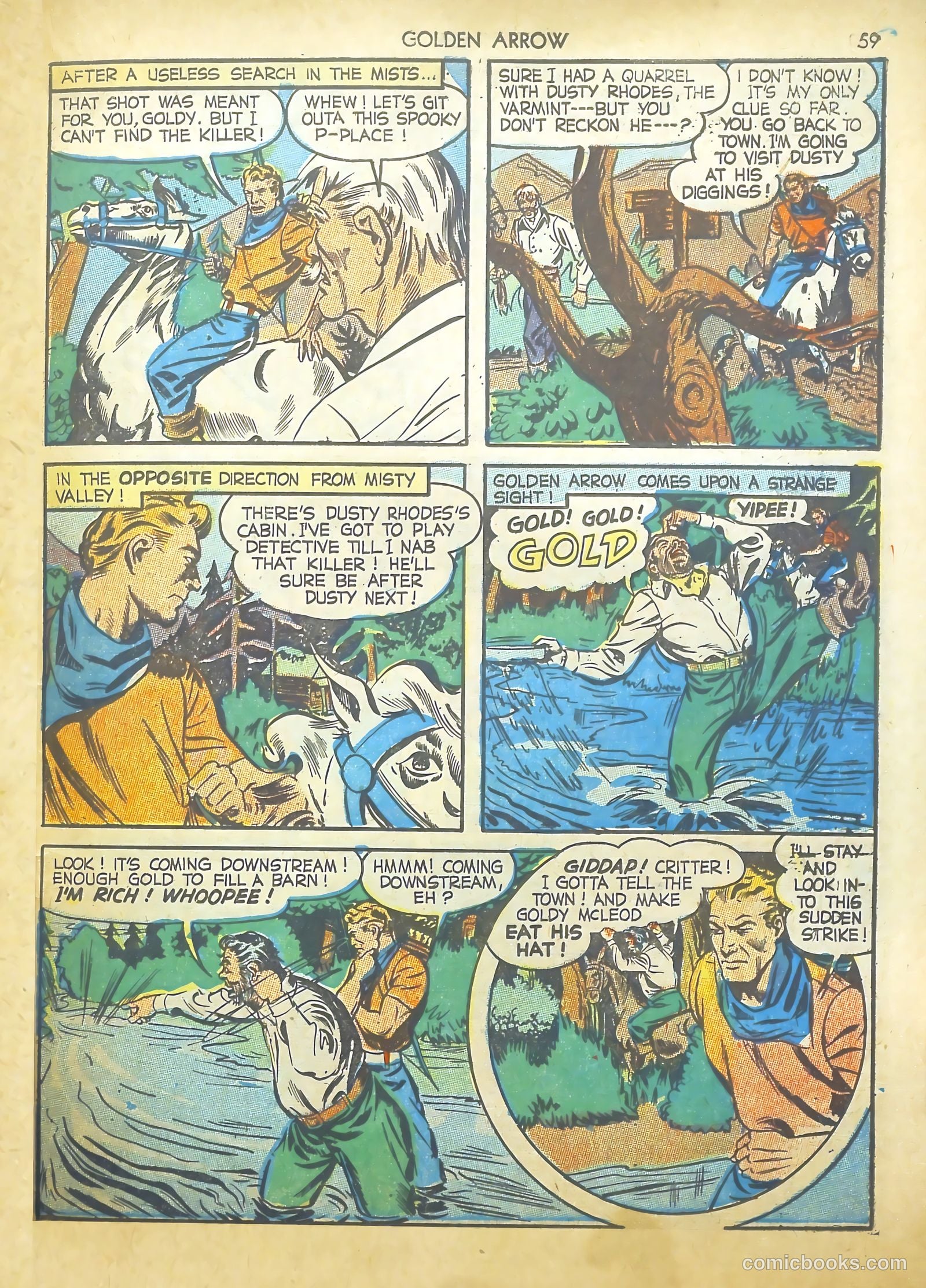 Golden Arrow #2 (1943) — page 58 of 67