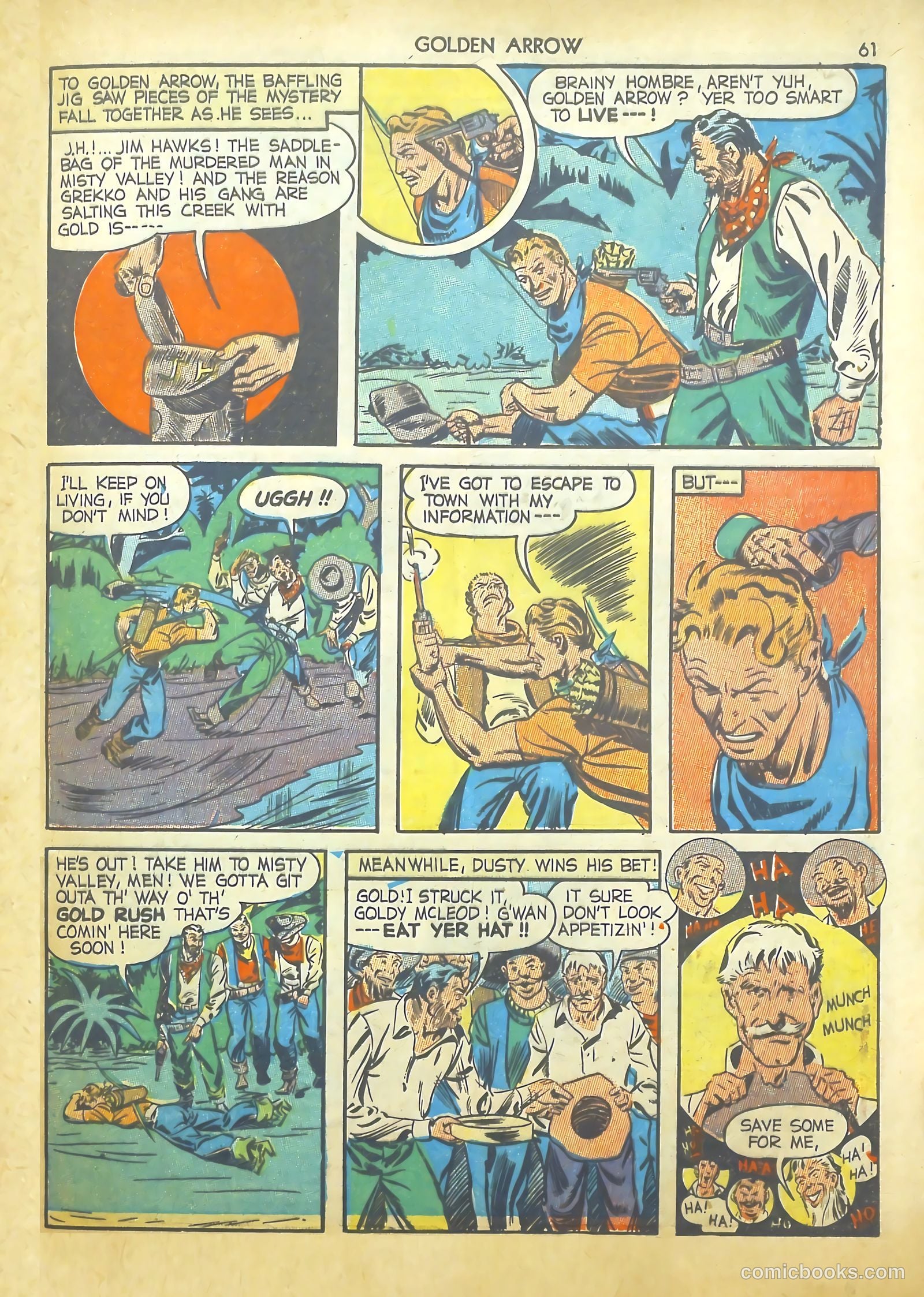 Golden Arrow #2 (1943) — page 60 of 67