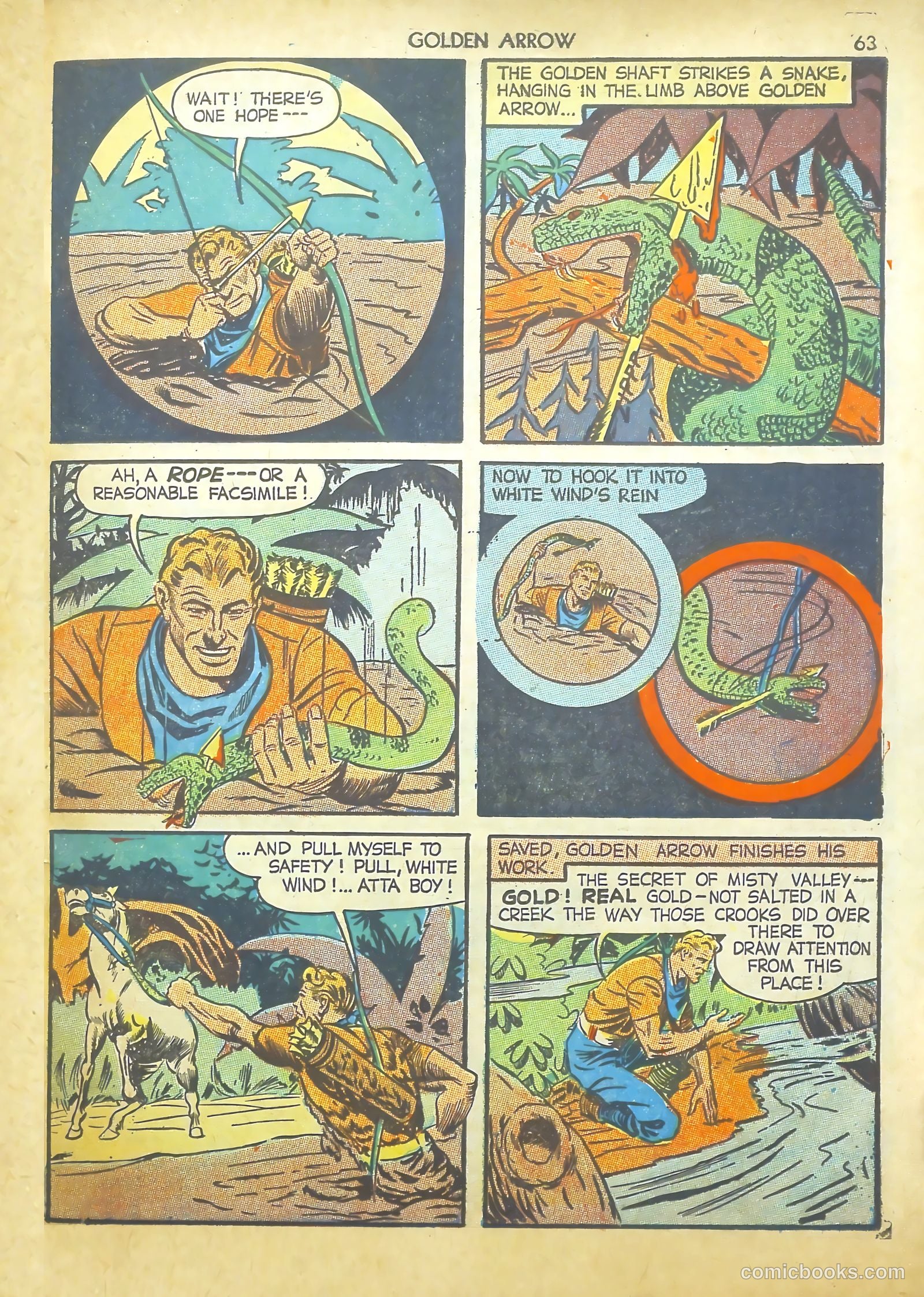 Golden Arrow #2 (1943) — page 62 of 67
