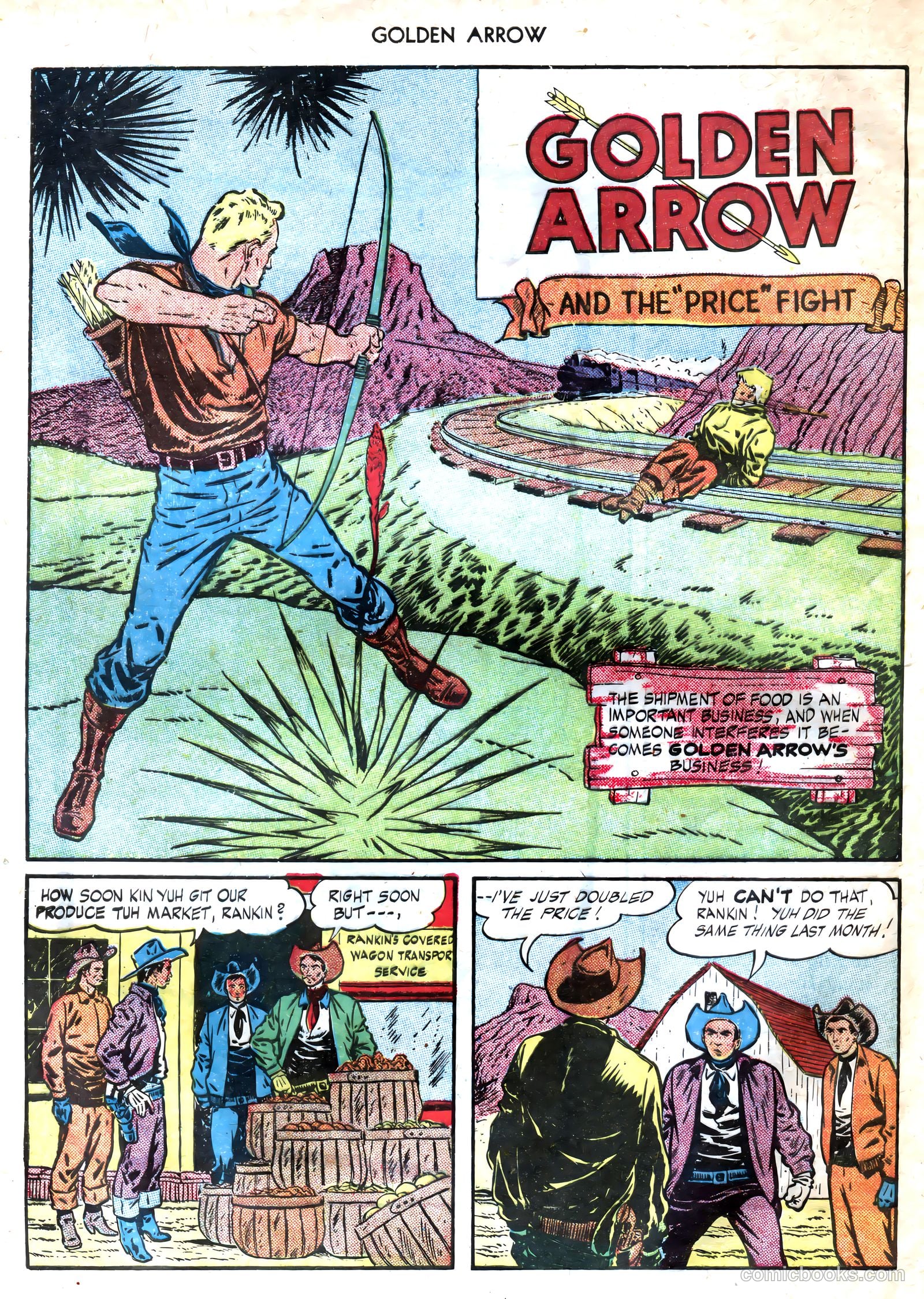 Golden Arrow #3 (1945) — page 4 of 36