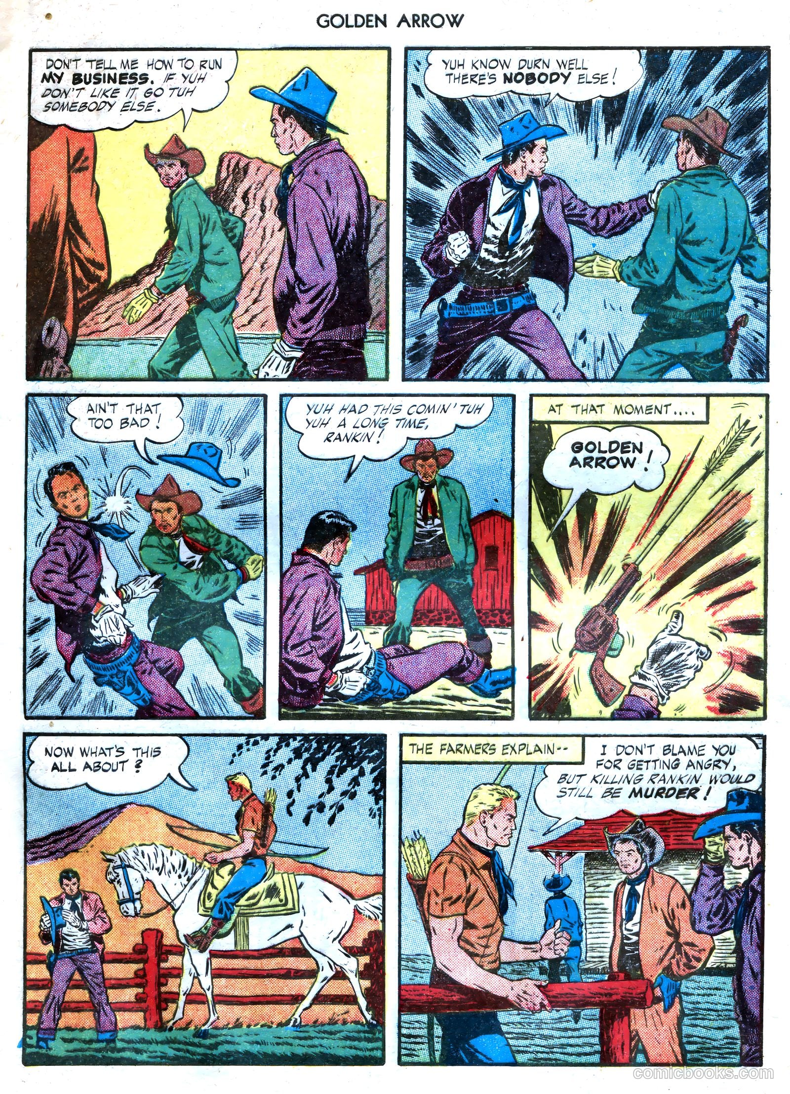 Golden Arrow #3 (1945) — page 5 of 36