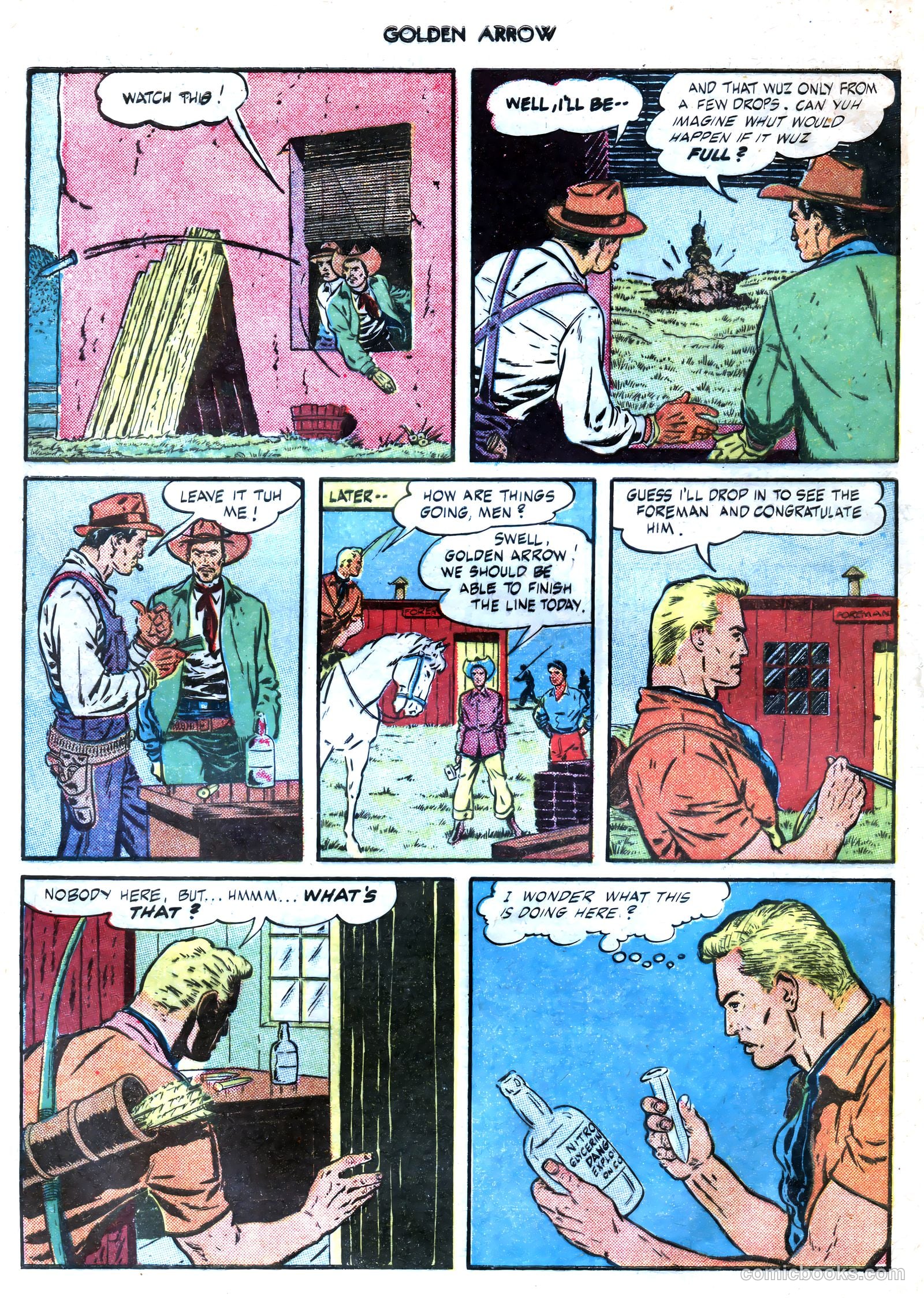 Golden Arrow #3 (1945) — page 8 of 36