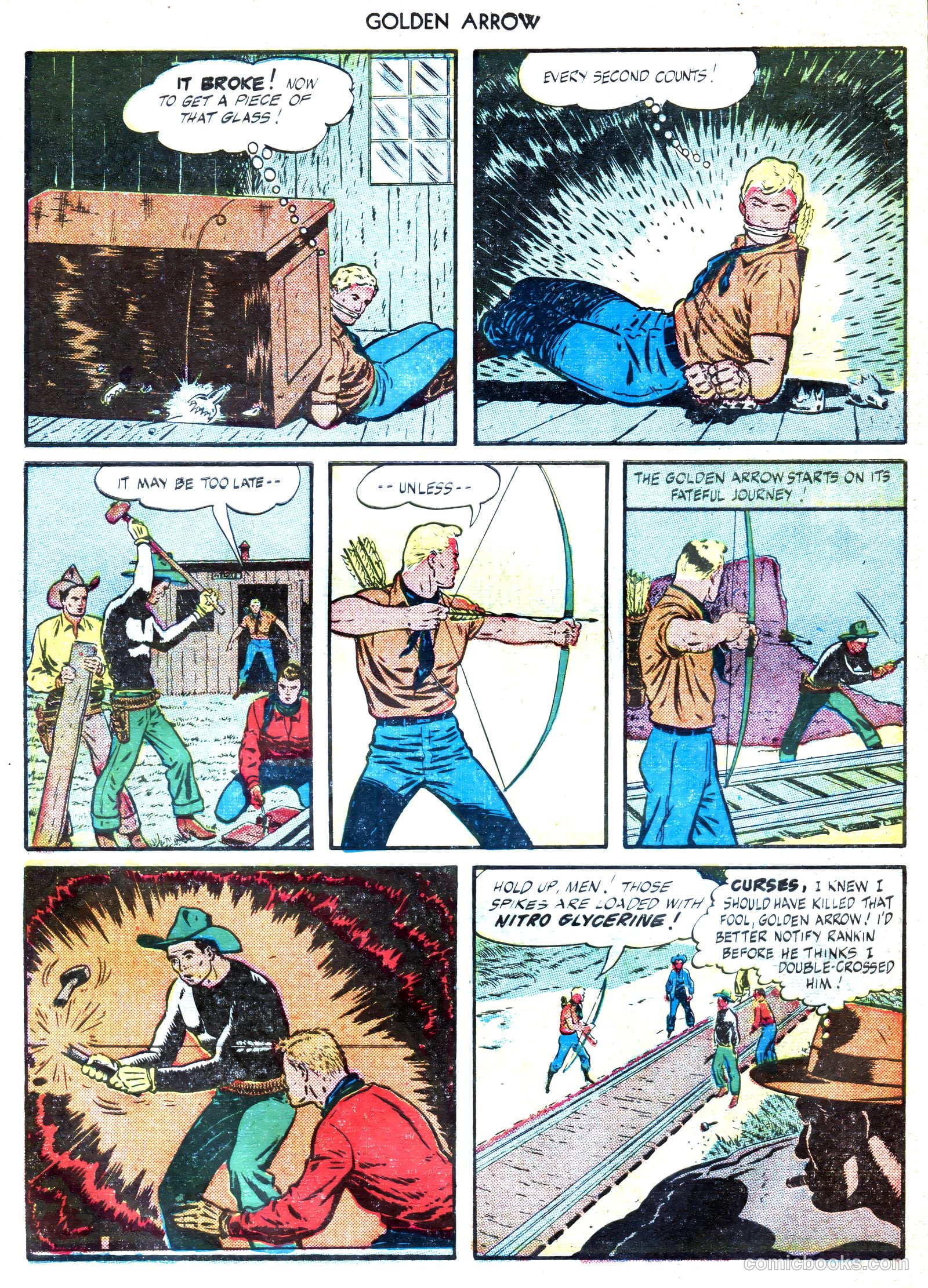 Golden Arrow #3 (1945) — page 10 of 36