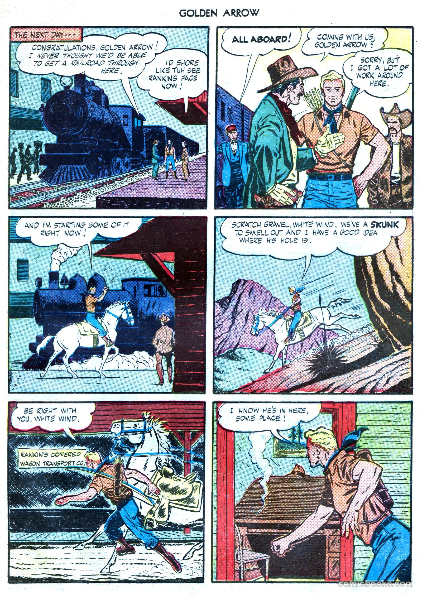 Golden Arrow #3 (1945) — page 11 of 36