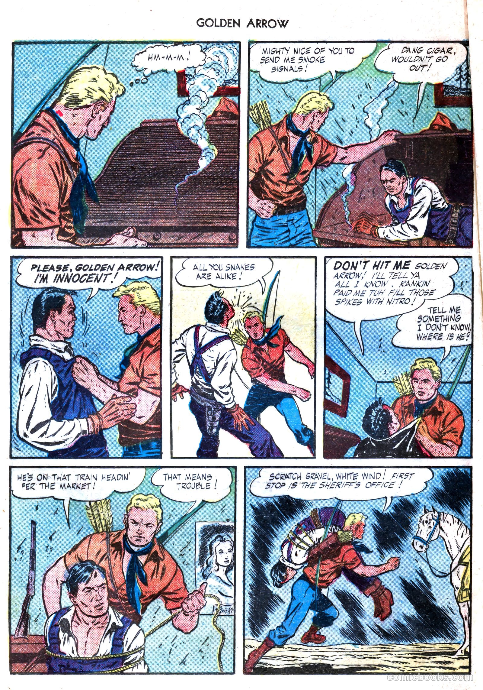 Golden Arrow #3 (1945) — page 12 of 36