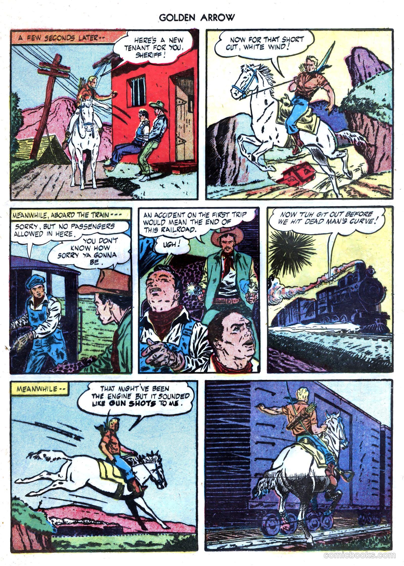 Golden Arrow #3 (1945) — page 13 of 36