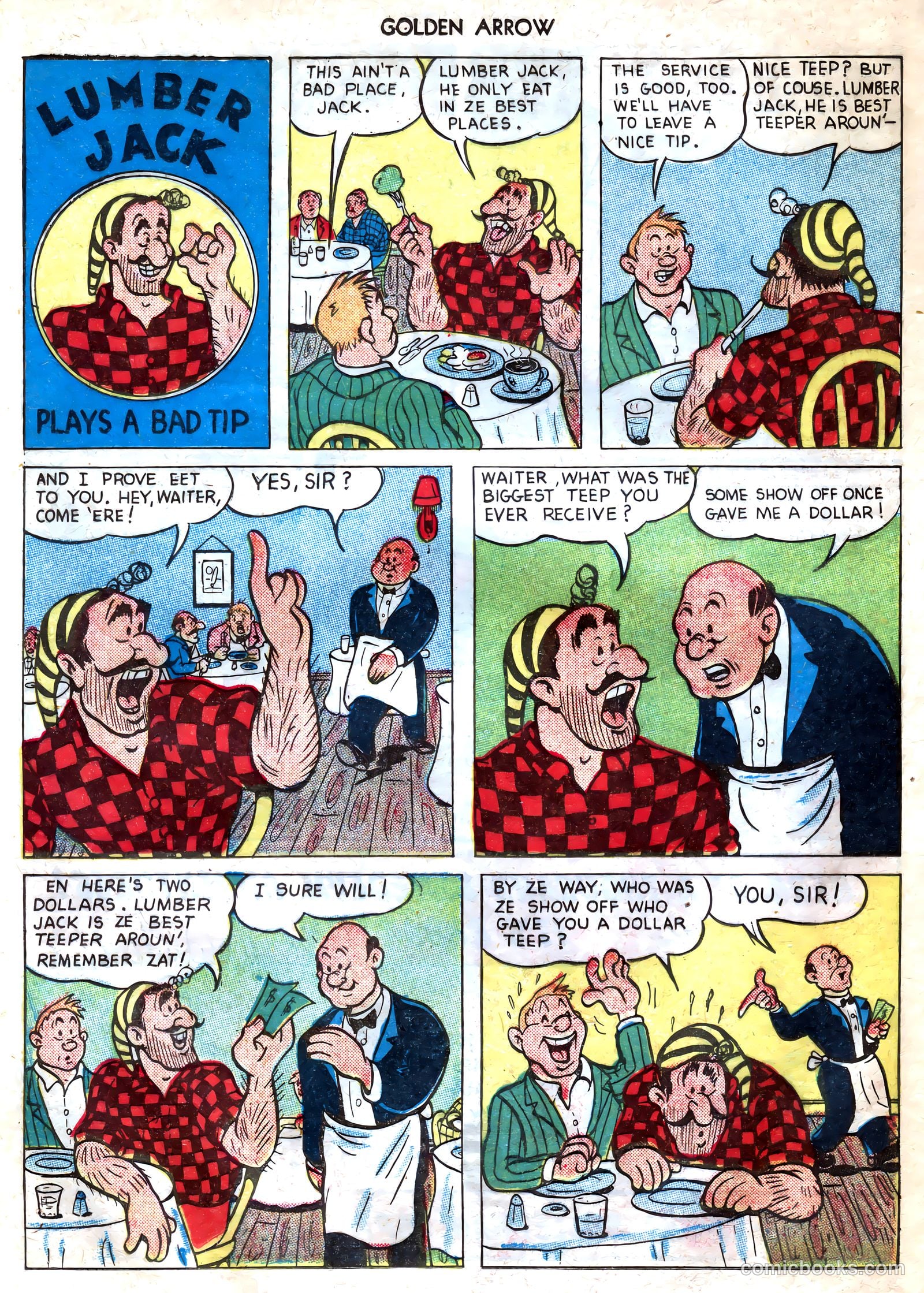 Golden Arrow #3 (1945) — page 16 of 36