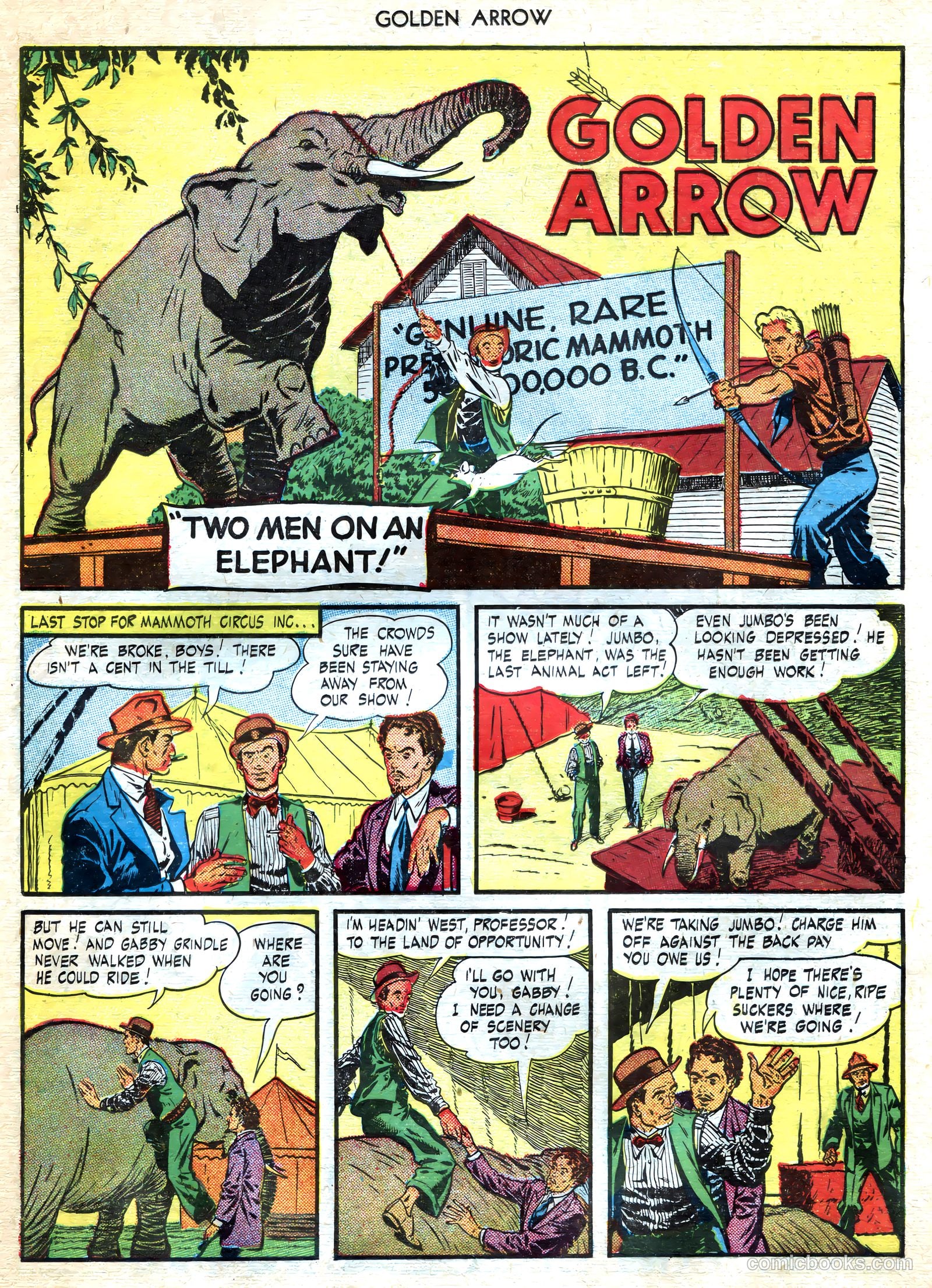 Golden Arrow #3 (1945) — page 19 of 36