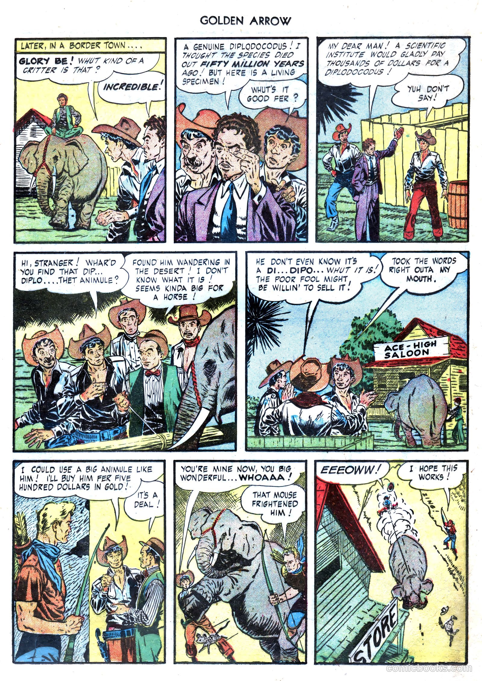 Golden Arrow #3 (1945) — page 20 of 36