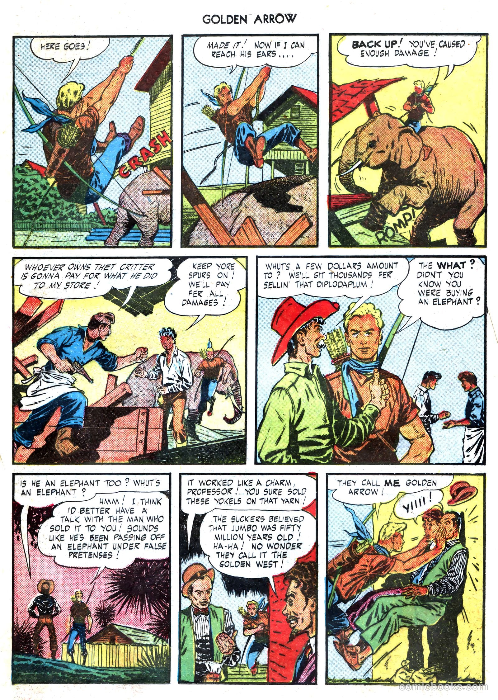 Golden Arrow #3 (1945) — page 21 of 36