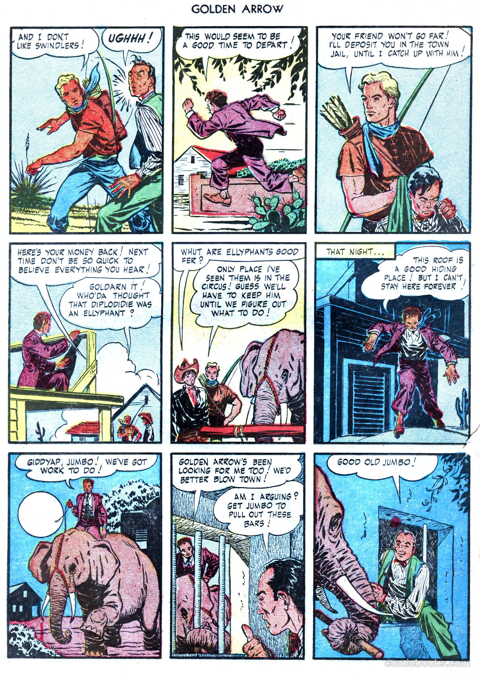 Golden Arrow #3 (1945) — page 22 of 36