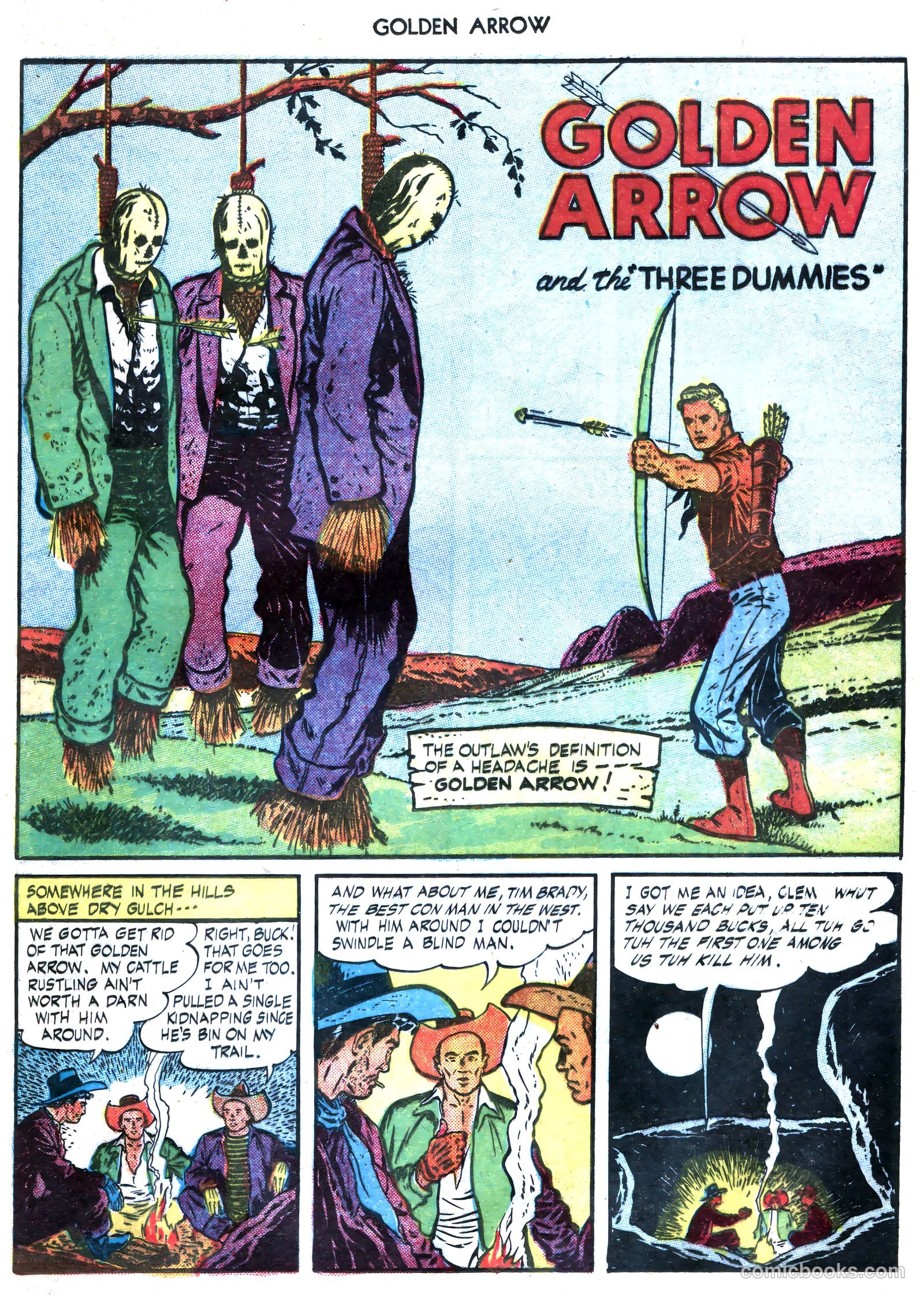 Golden Arrow #3 (1945) — page 25 of 36