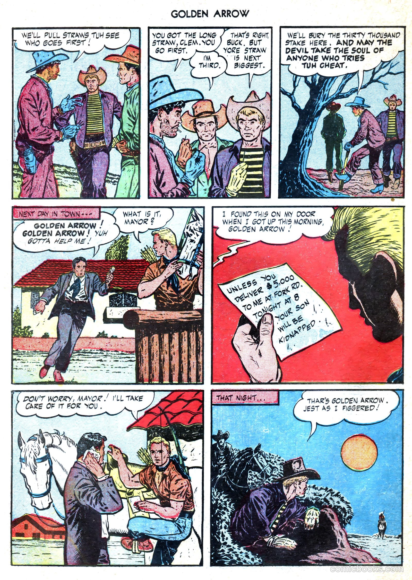 Golden Arrow #3 (1945) — page 26 of 36