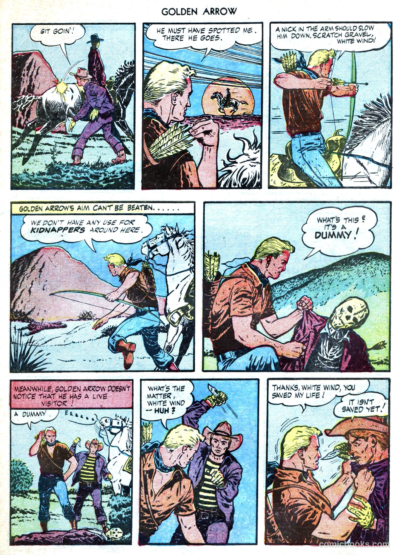 Golden Arrow #3 (1945) — page 27 of 36