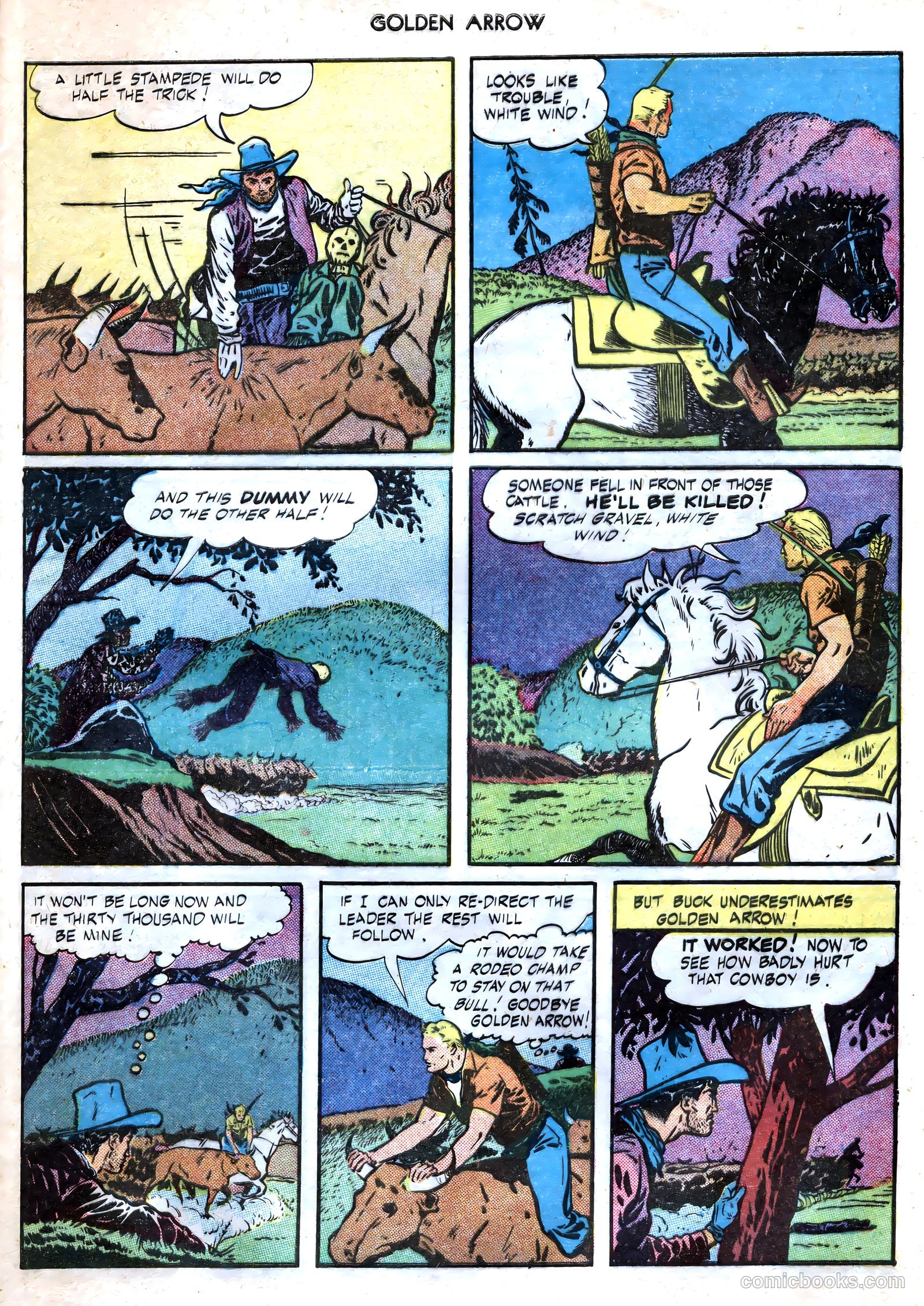 Golden Arrow #3 (1945) — page 29 of 36