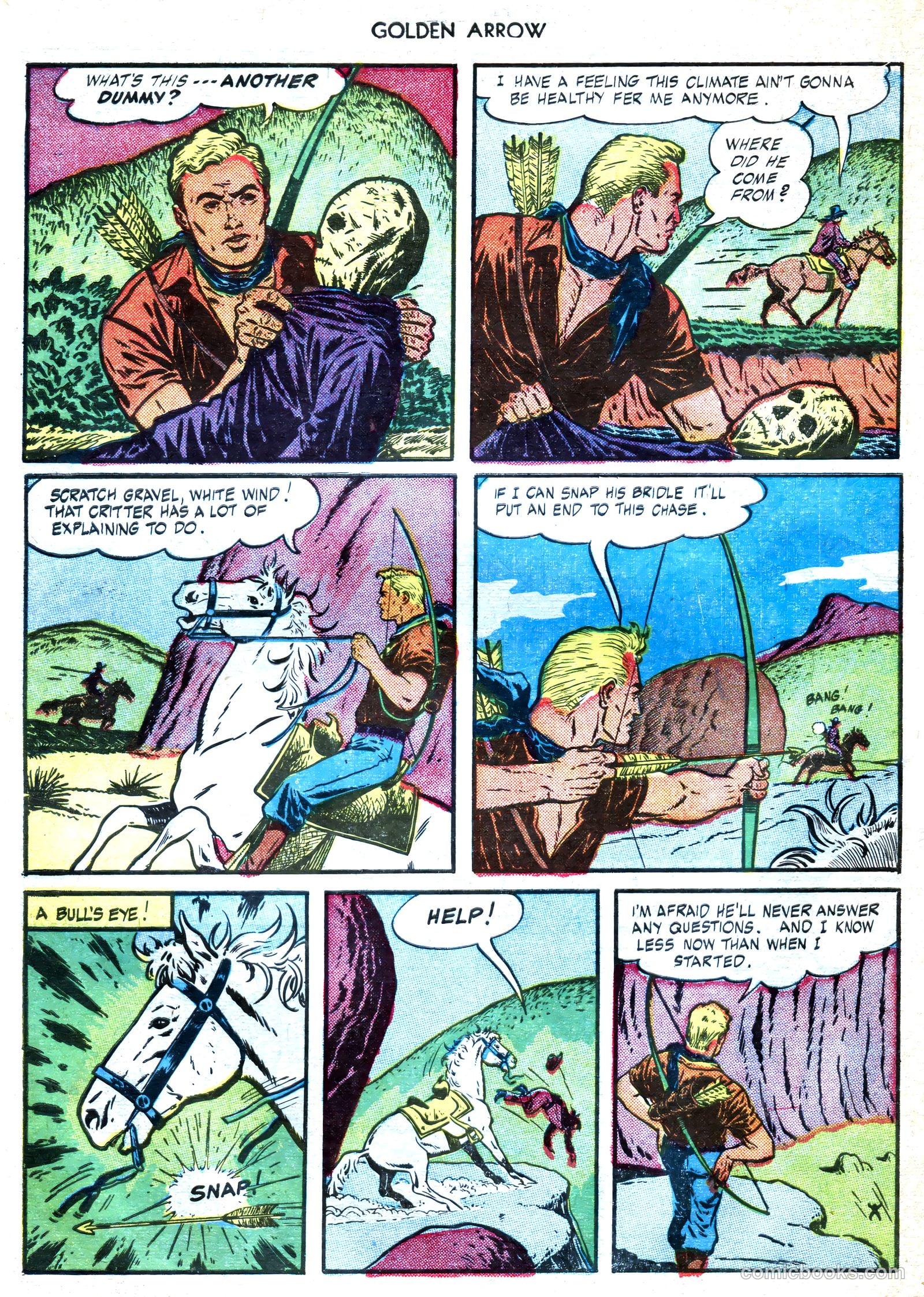 Golden Arrow #3 (1945) — page 30 of 36