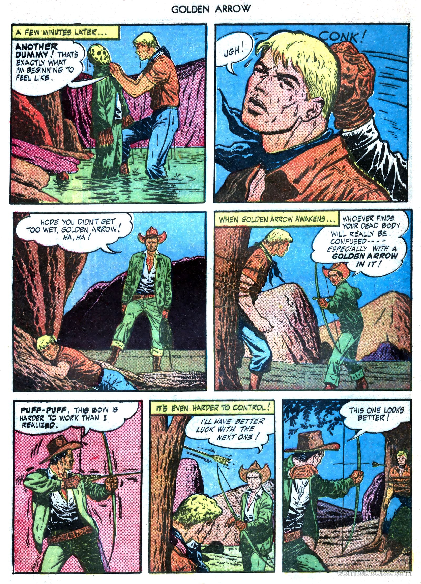 Golden Arrow #3 (1945) — page 32 of 36